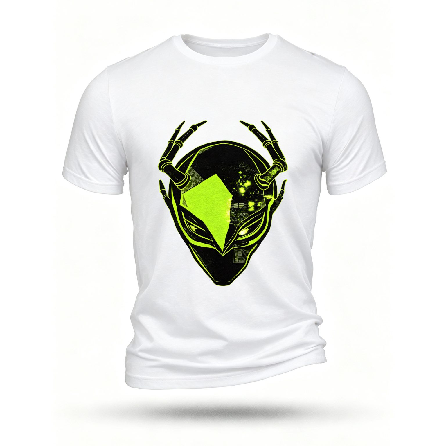 White T-shirt, front print