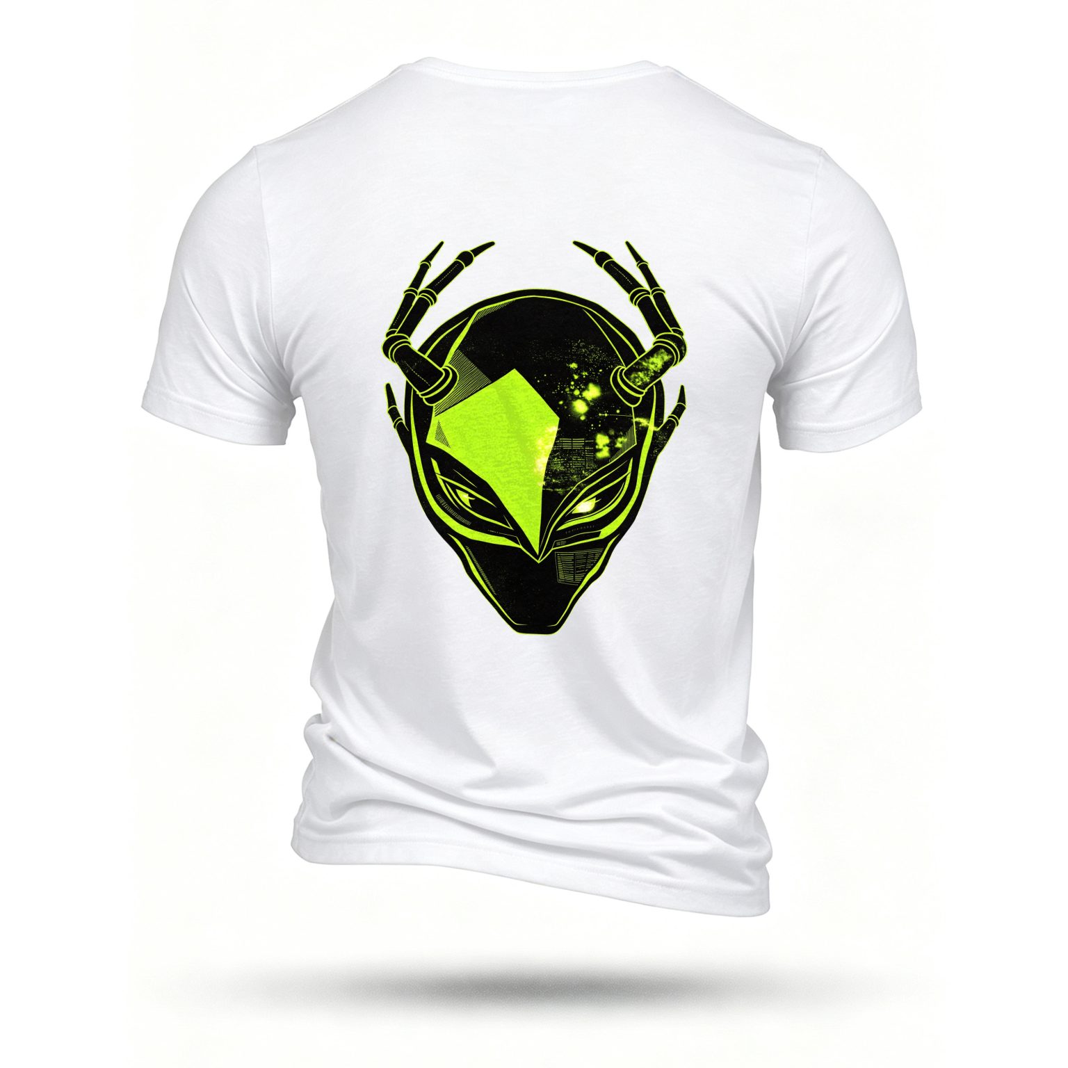 White T-shirt, back print