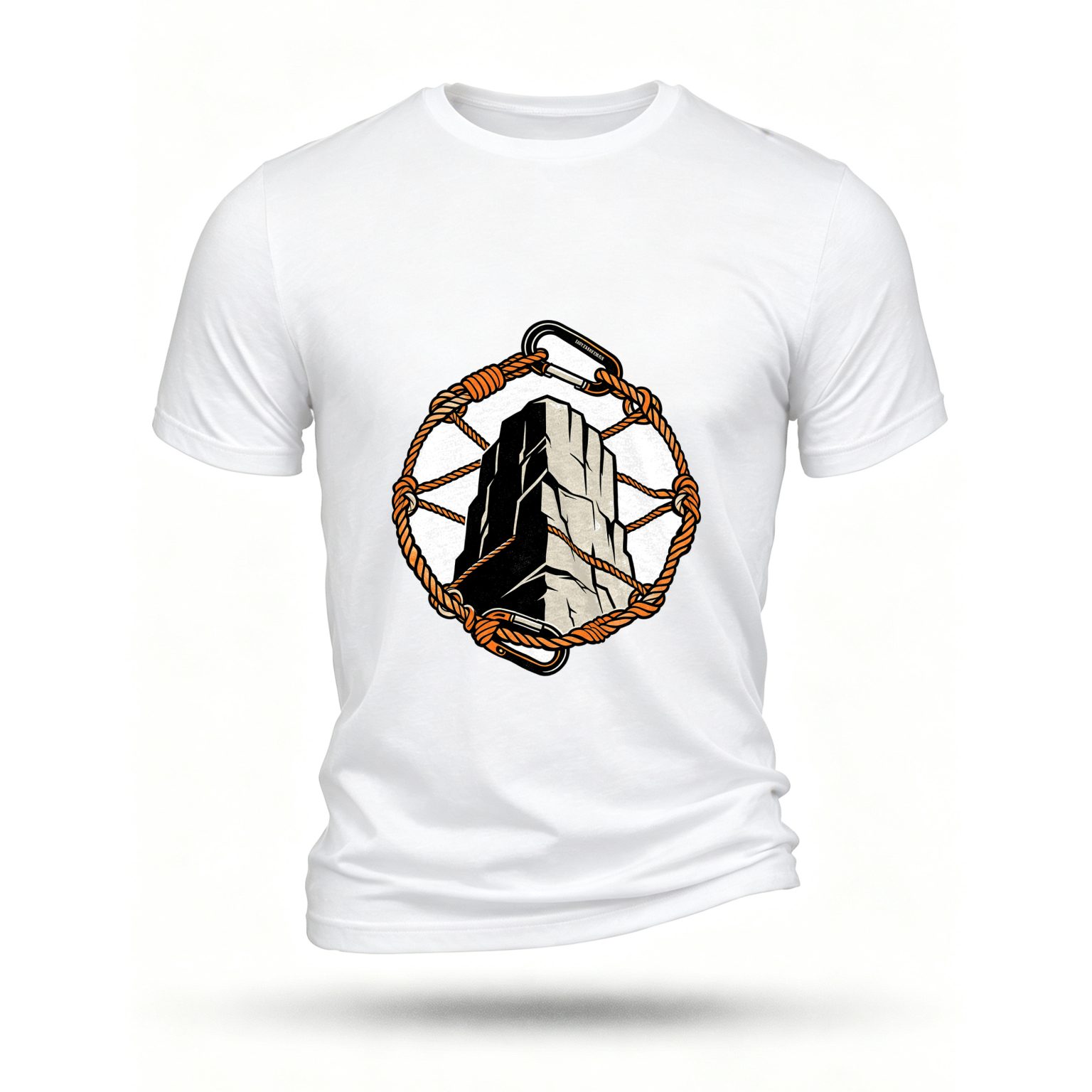 White T-shirt, front print