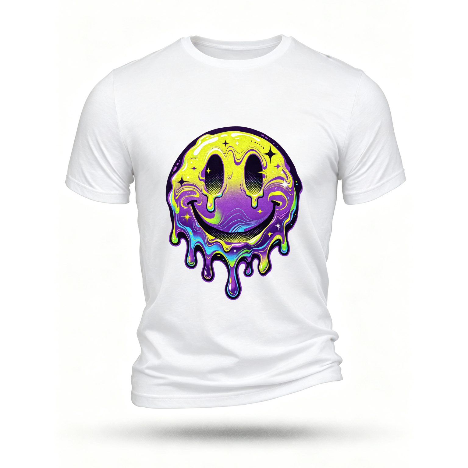 White T-shirt, front print