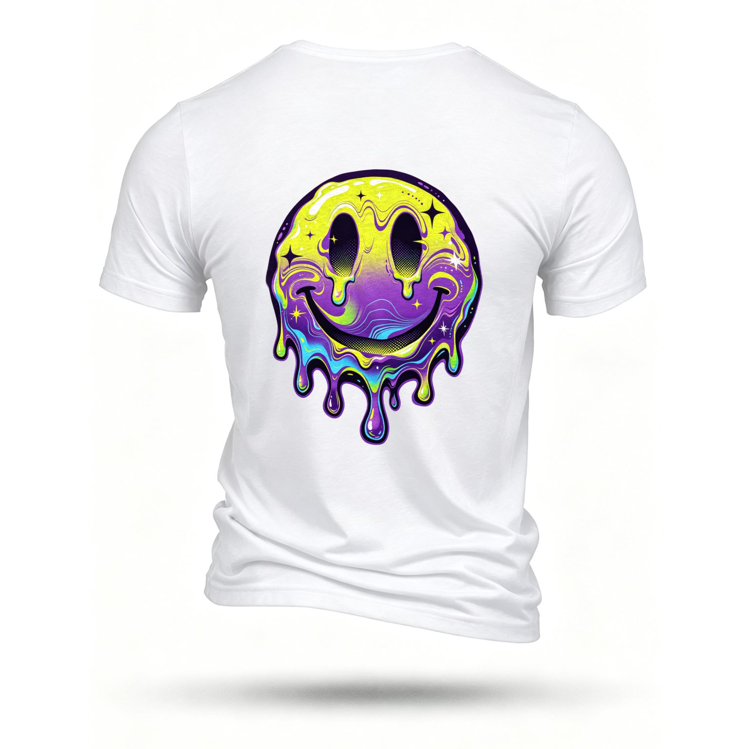 White T-shirt, back print