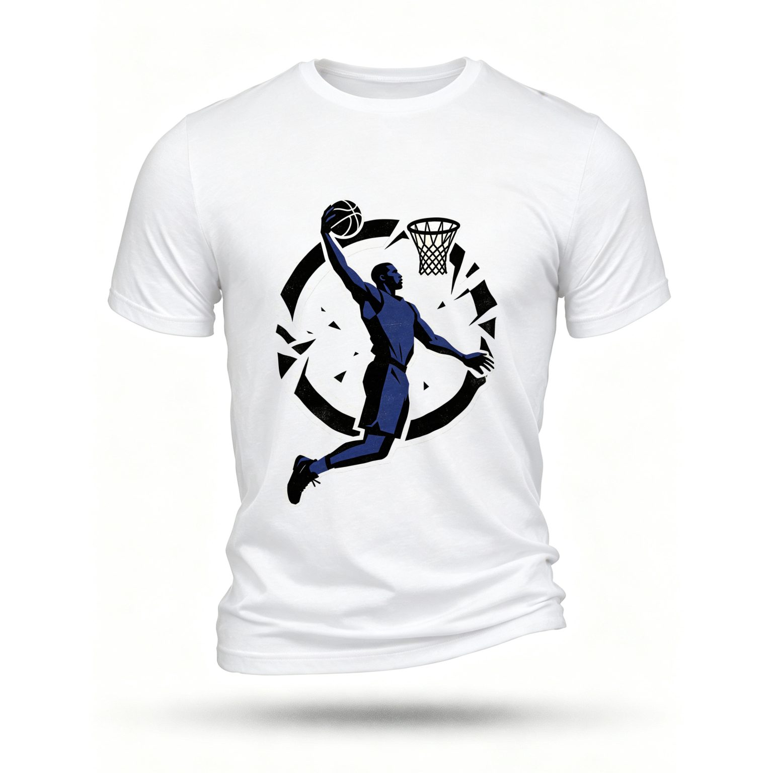 White T-shirt, front print