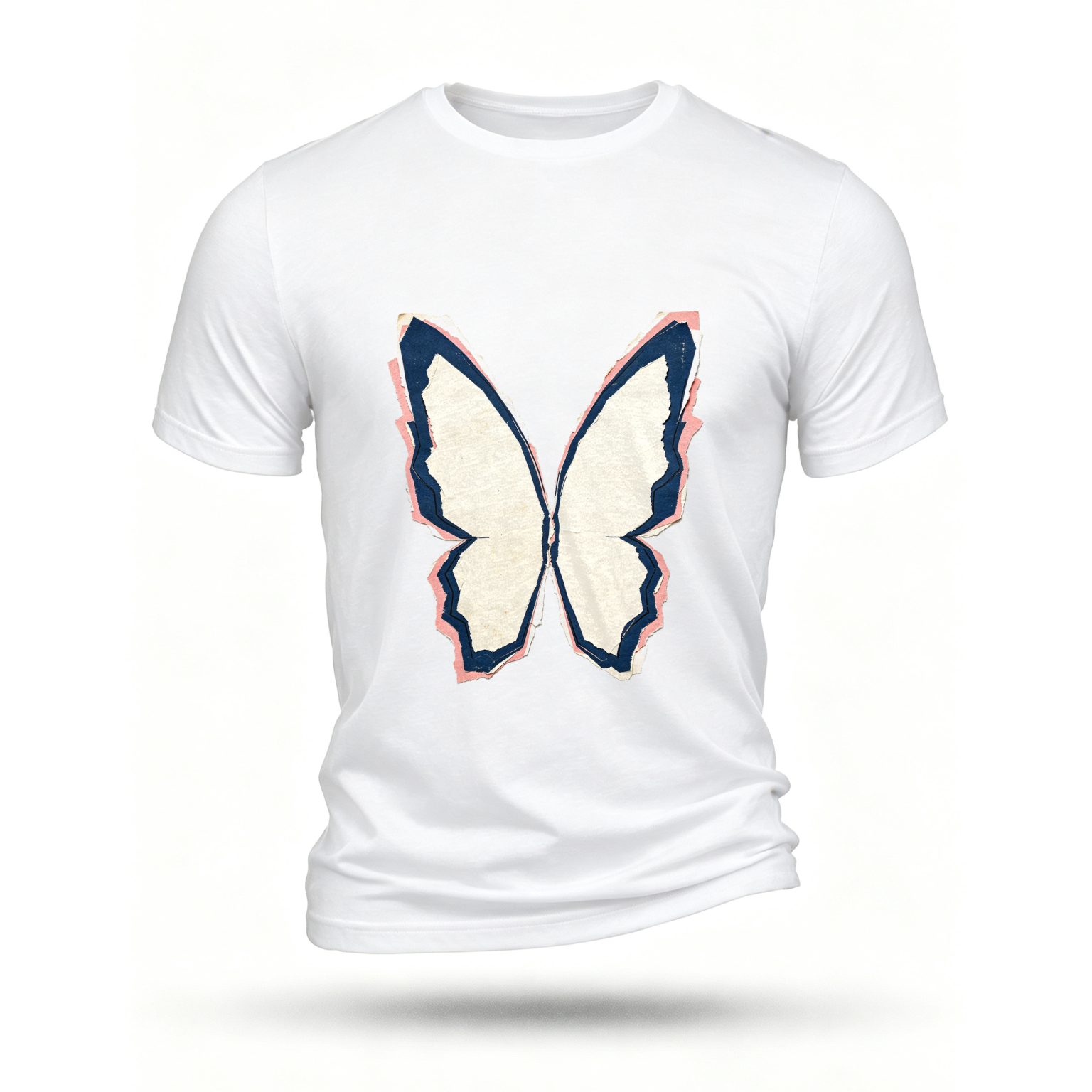 White T-shirt, front print