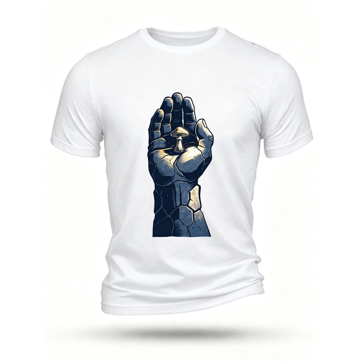 White T-shirt, front print