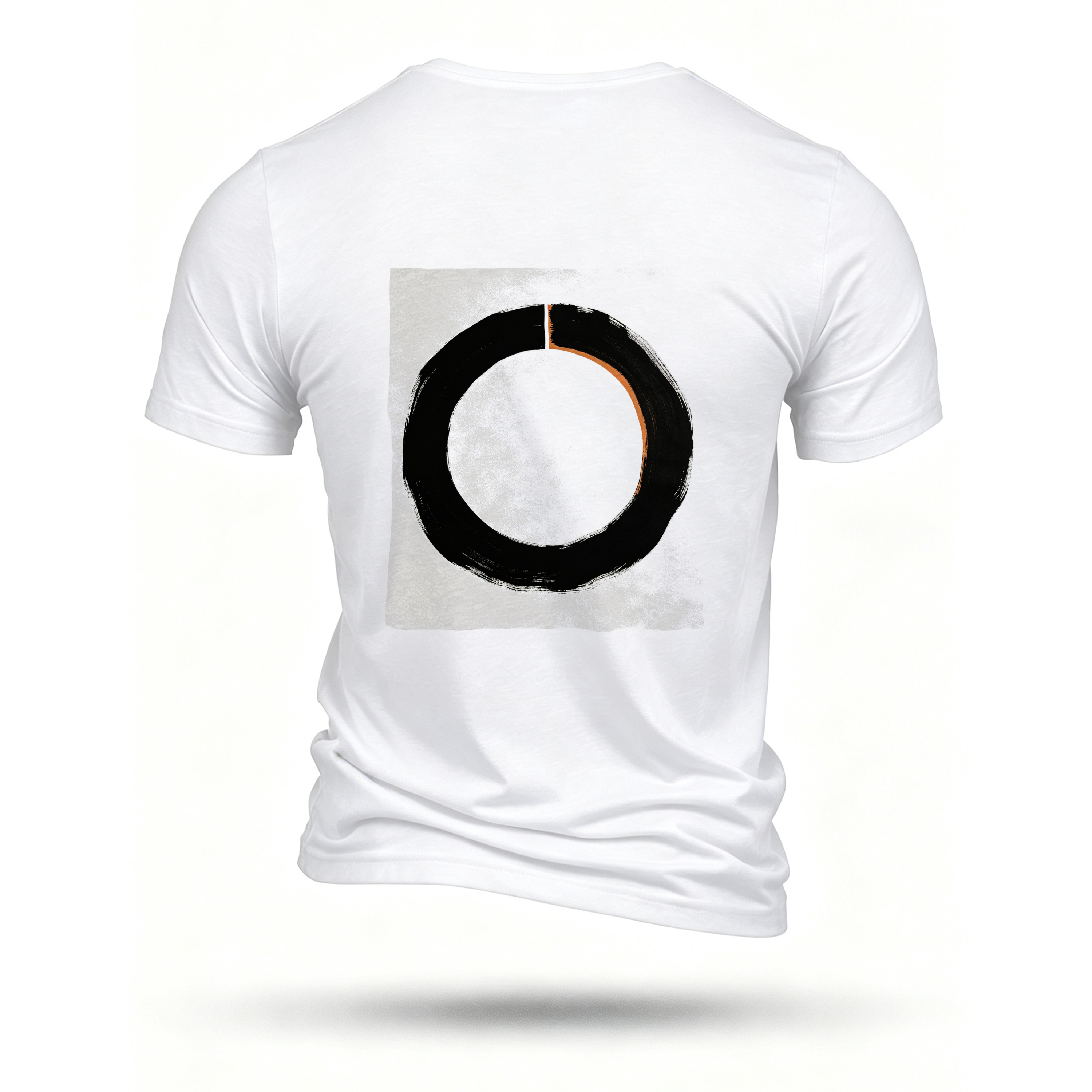 White T-shirt, back print