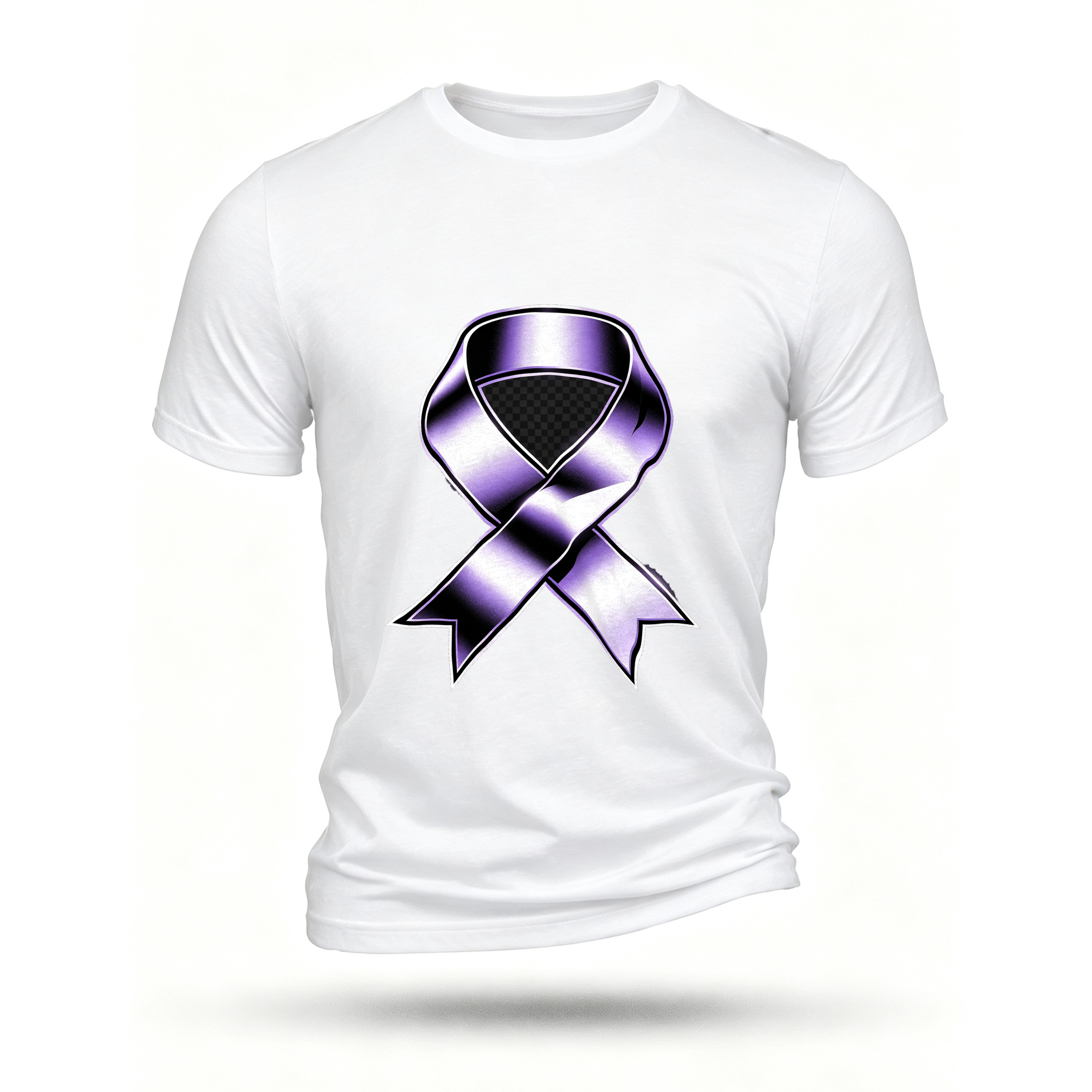 White T-shirt, front print