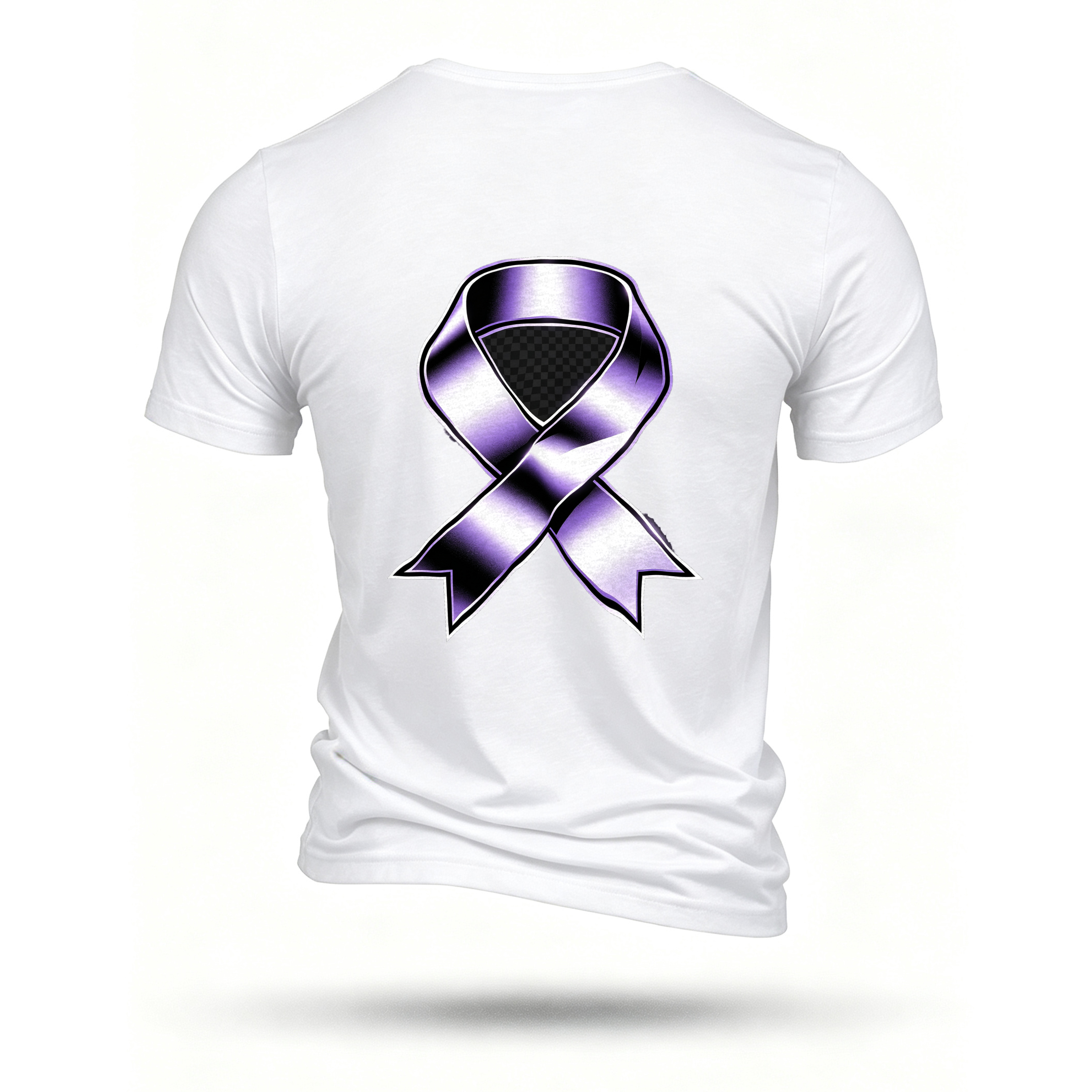White T-shirt, back print