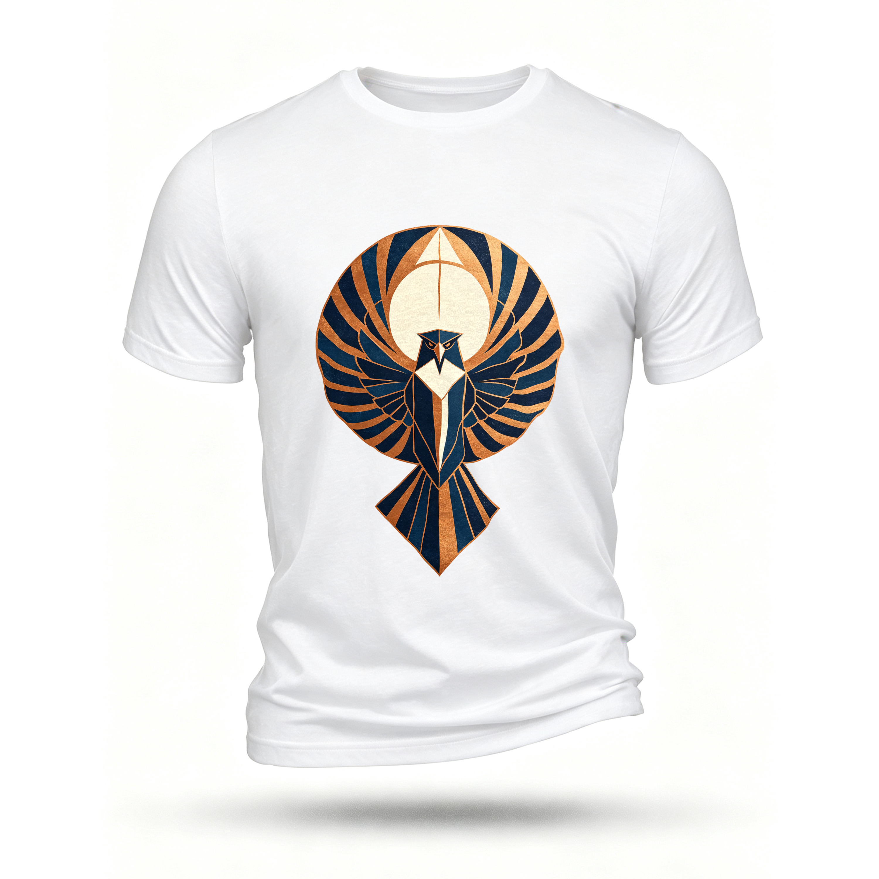 White T-shirt, front print