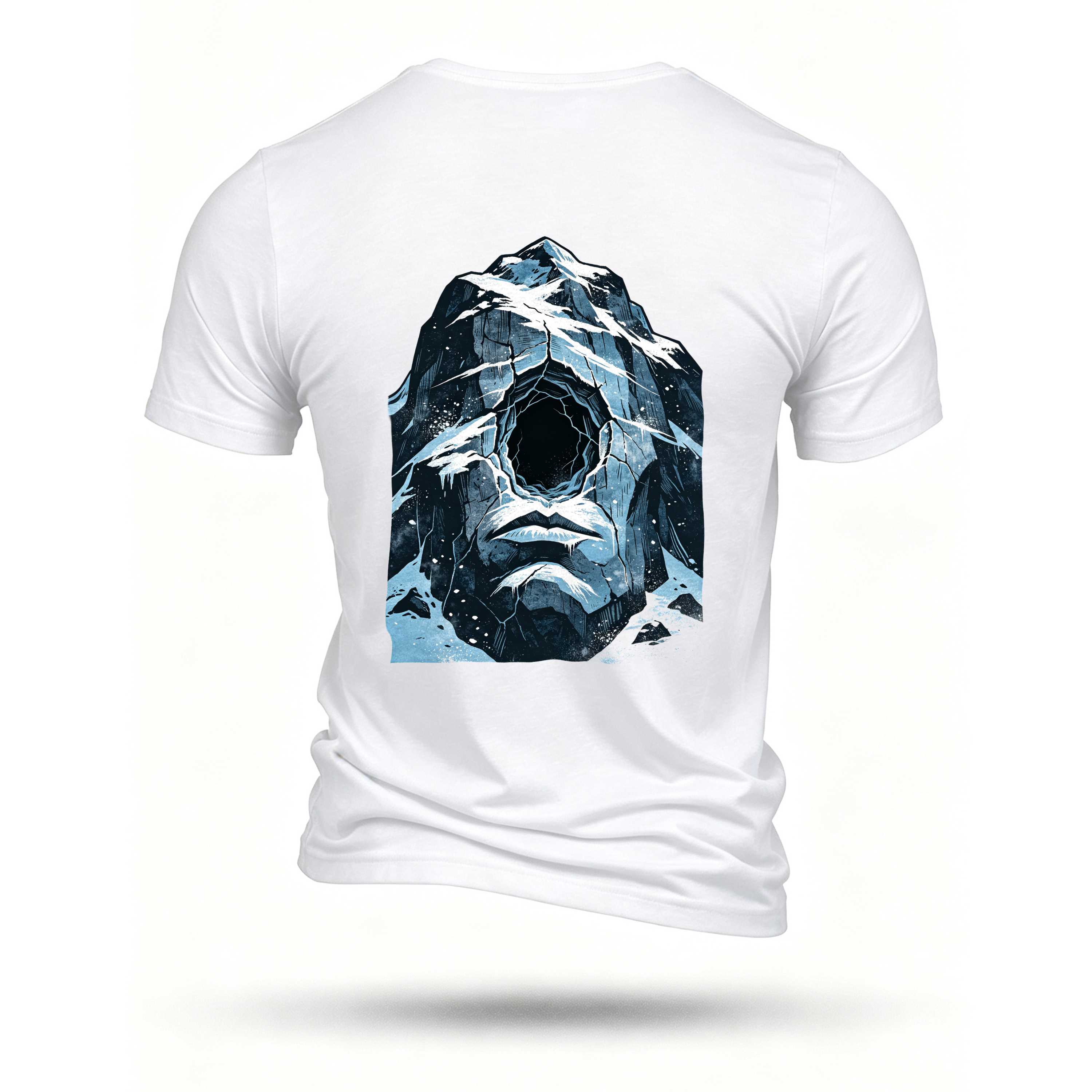 White T-shirt, back print