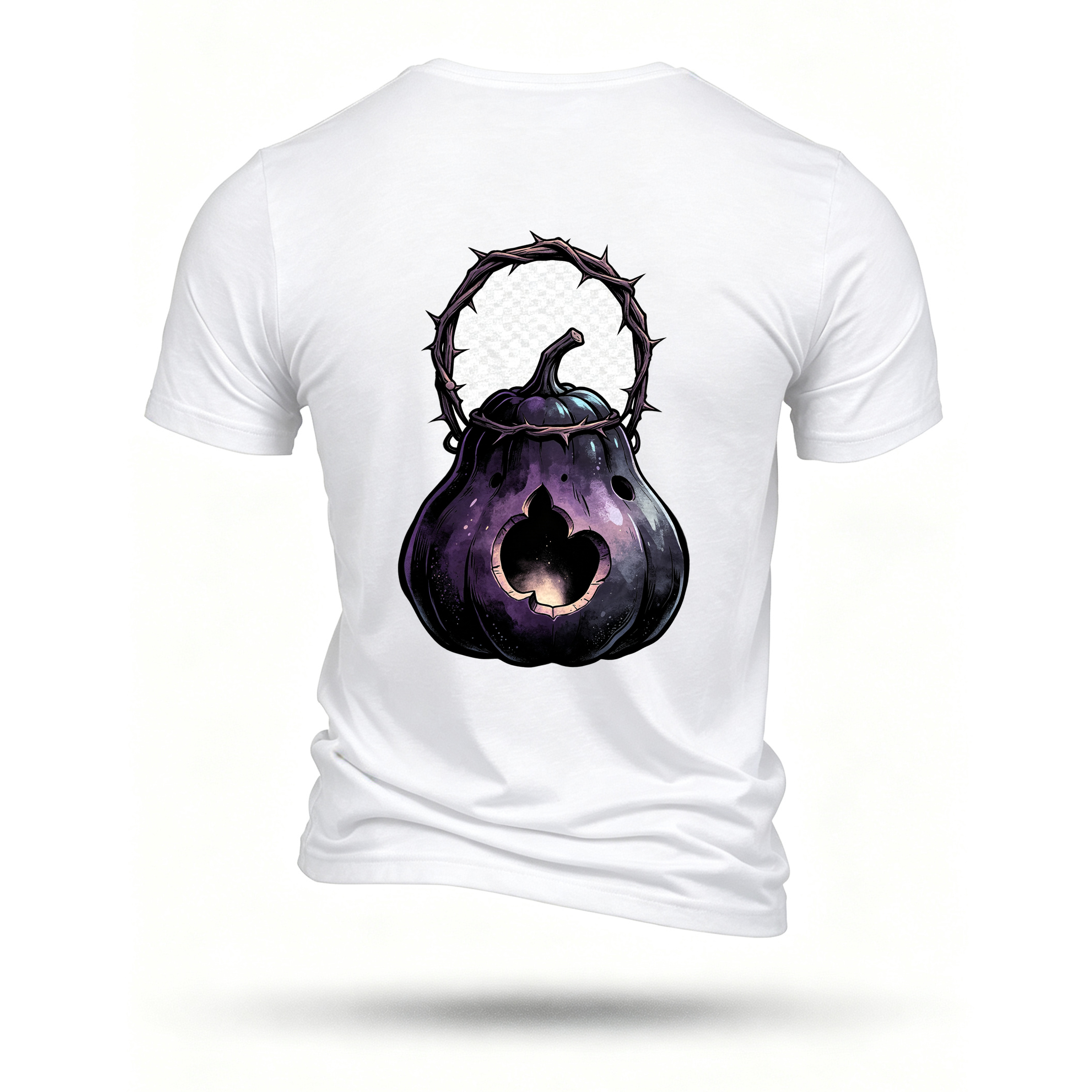 White T-shirt, back print