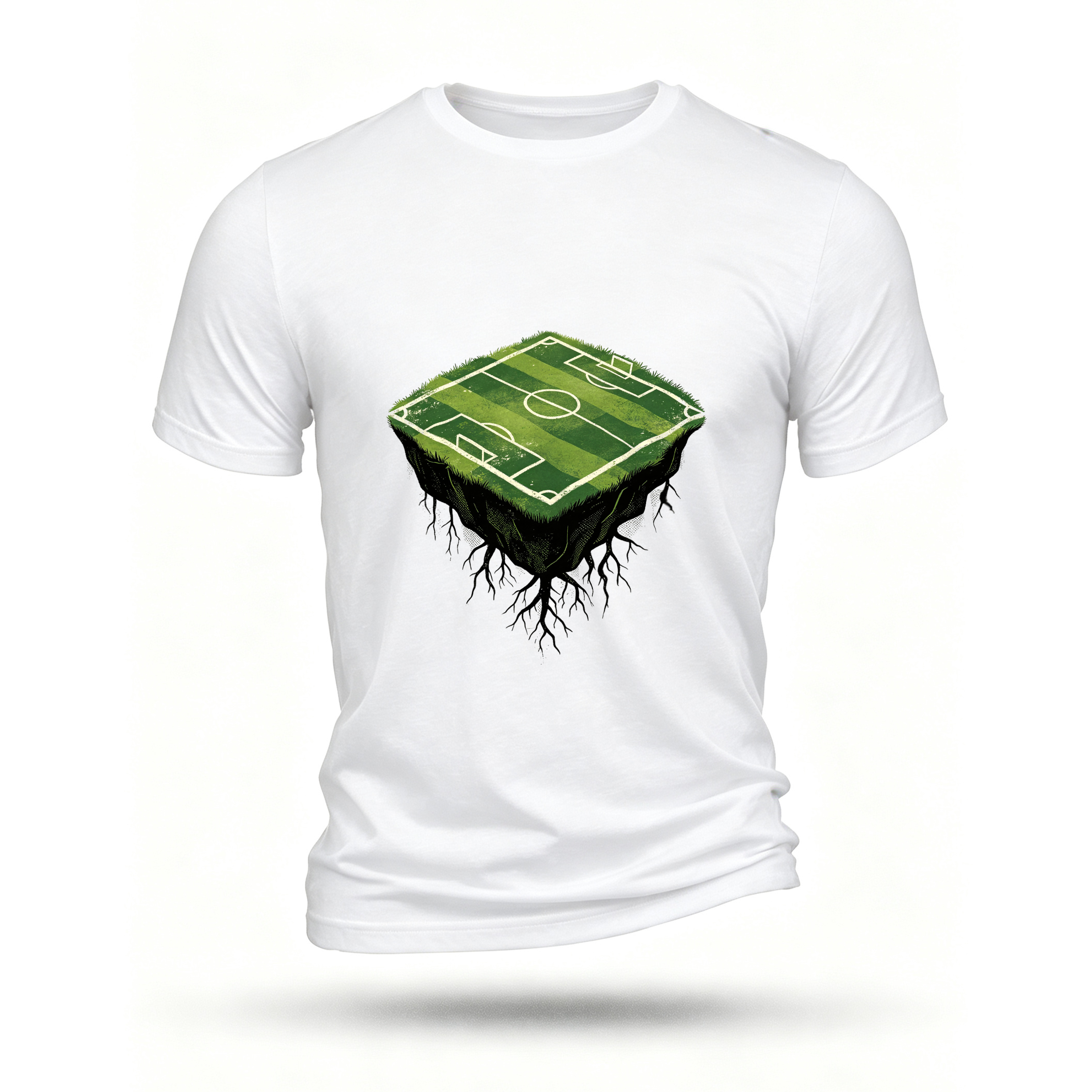 White T-shirt, front print