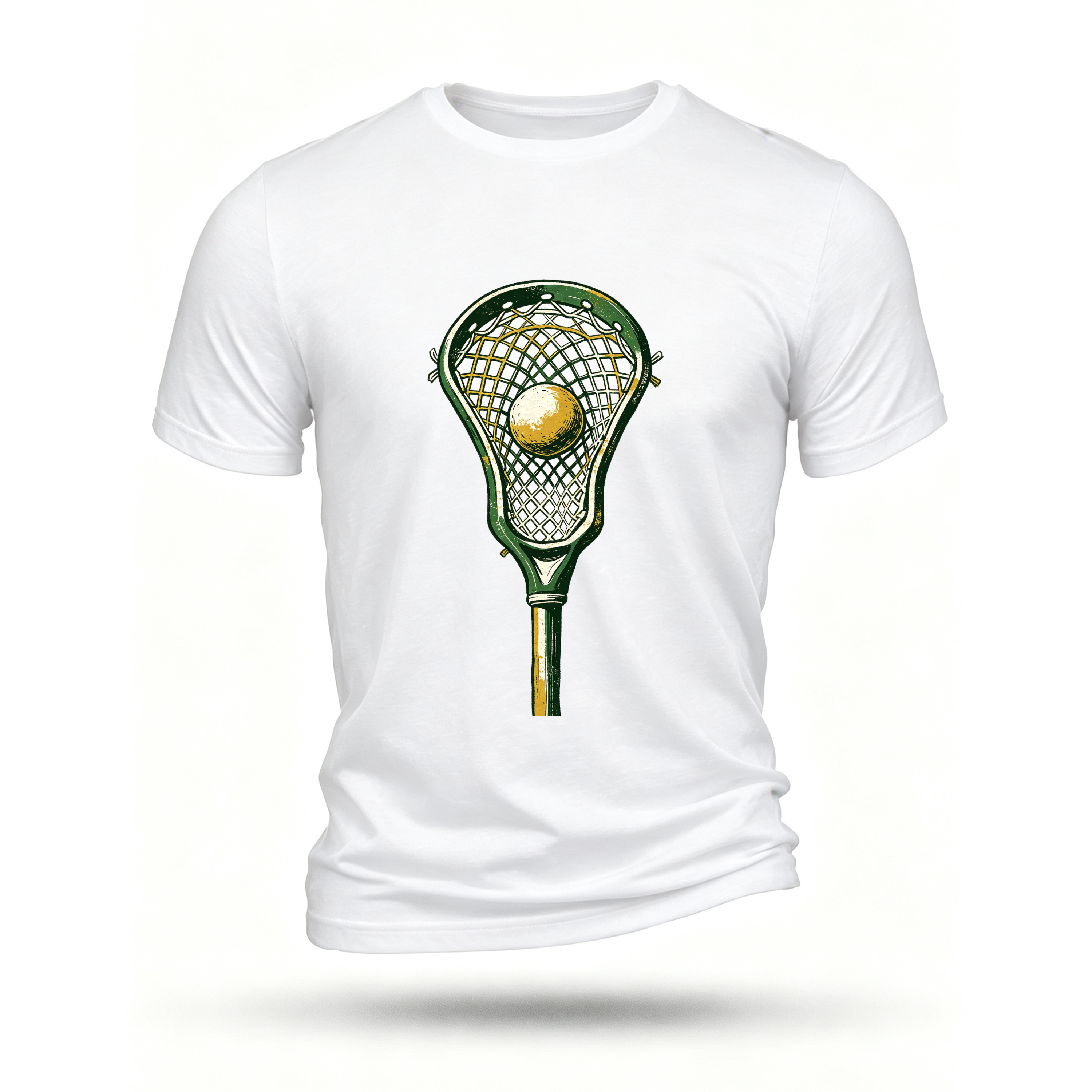 White T-shirt, front print