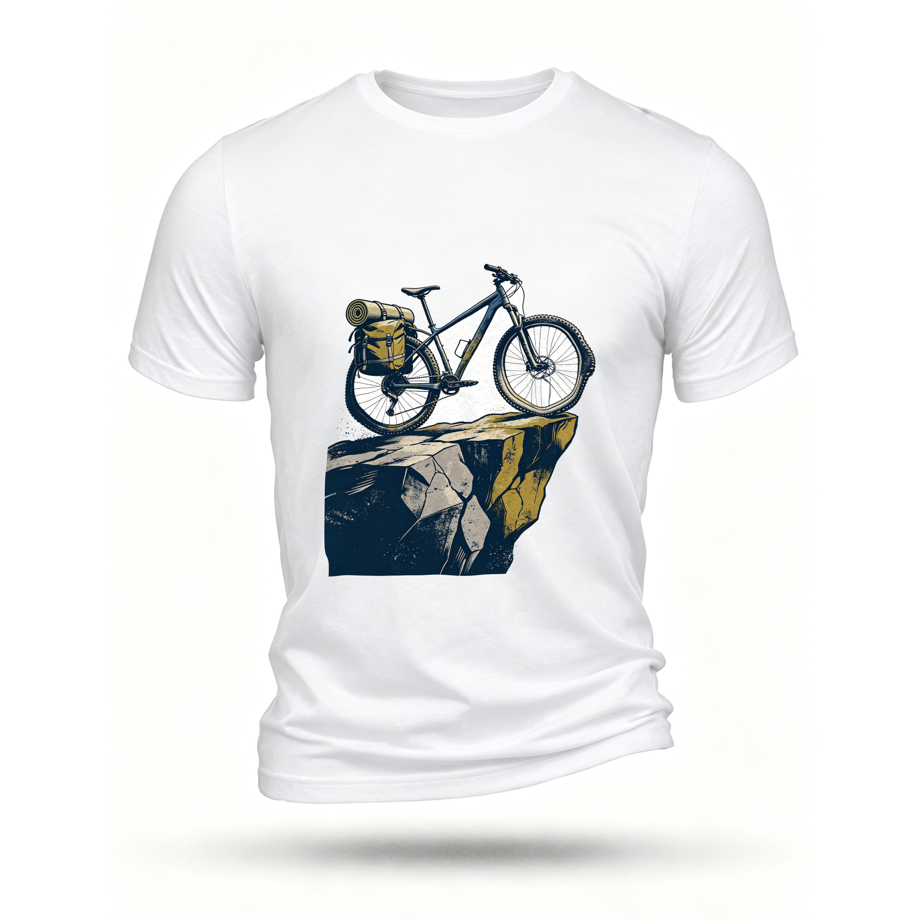 White T-shirt, front print