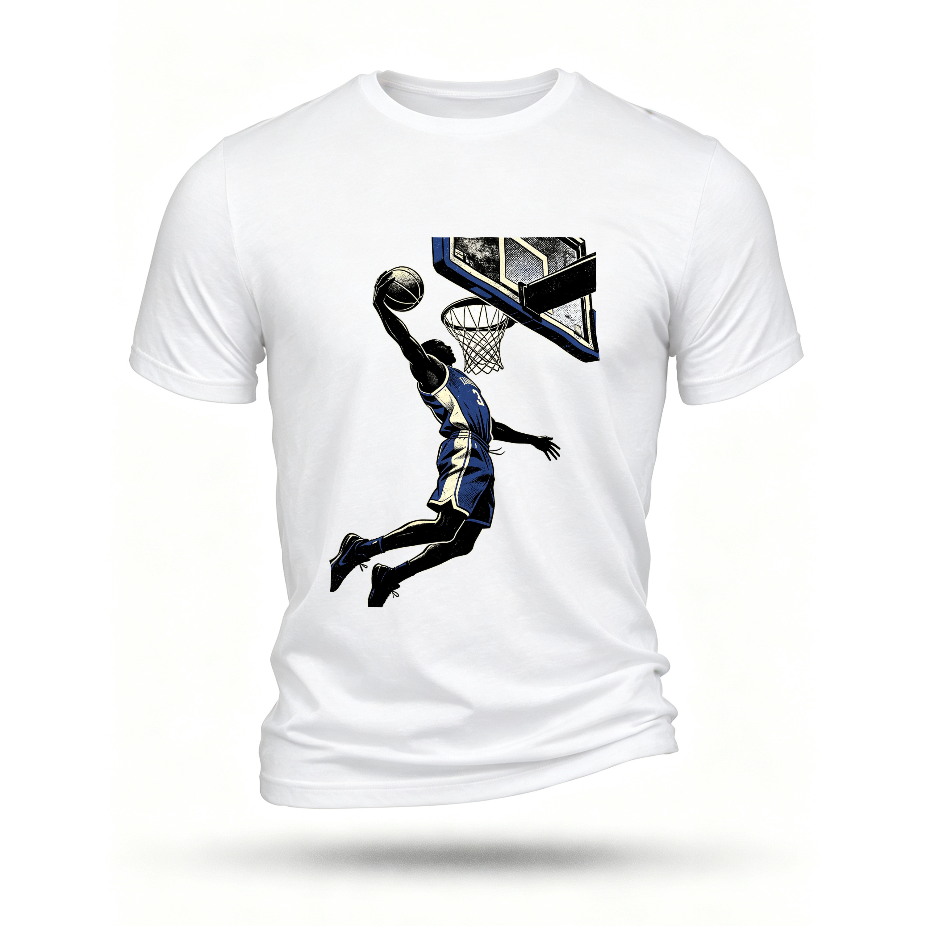 White T-shirt, front print