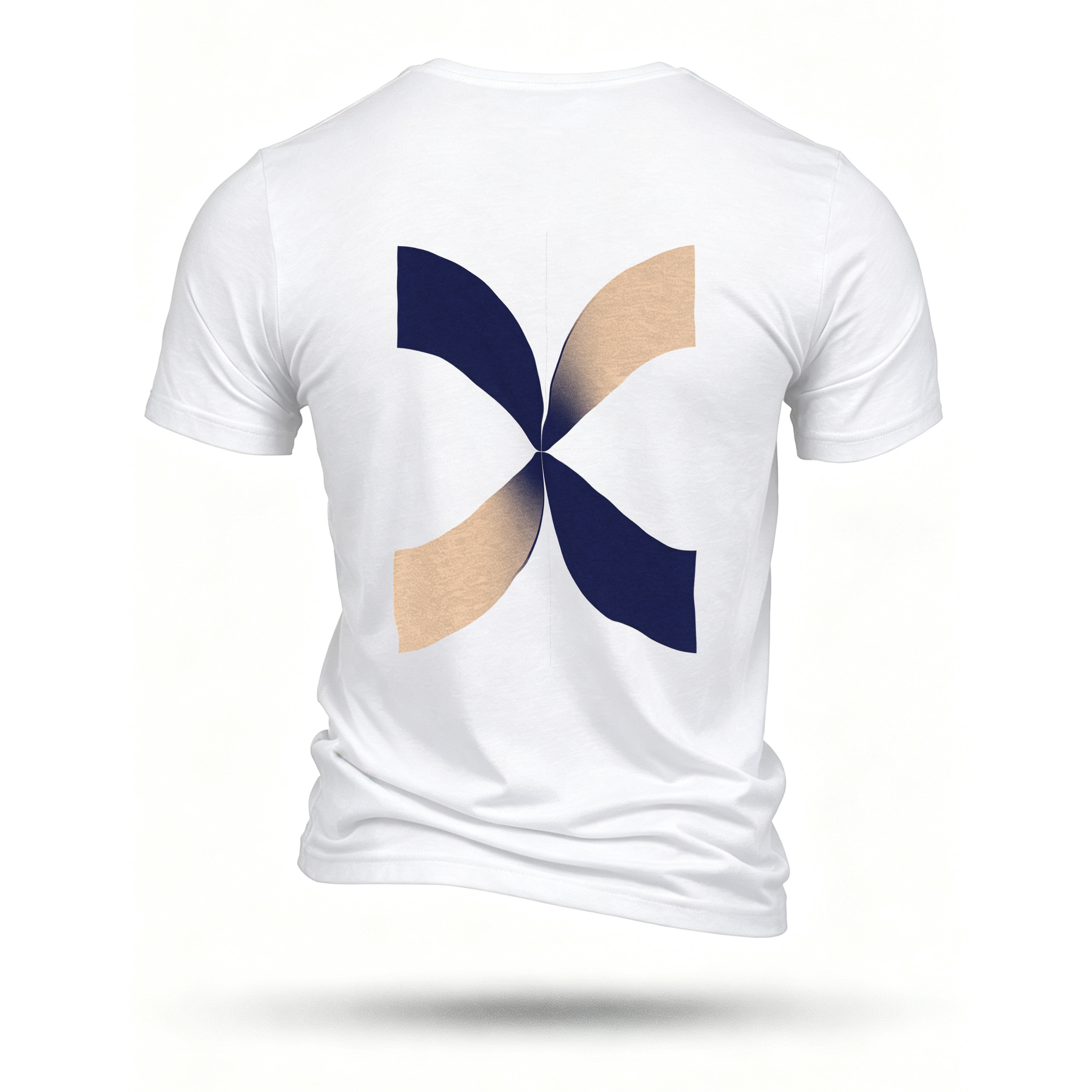White T-shirt, back print