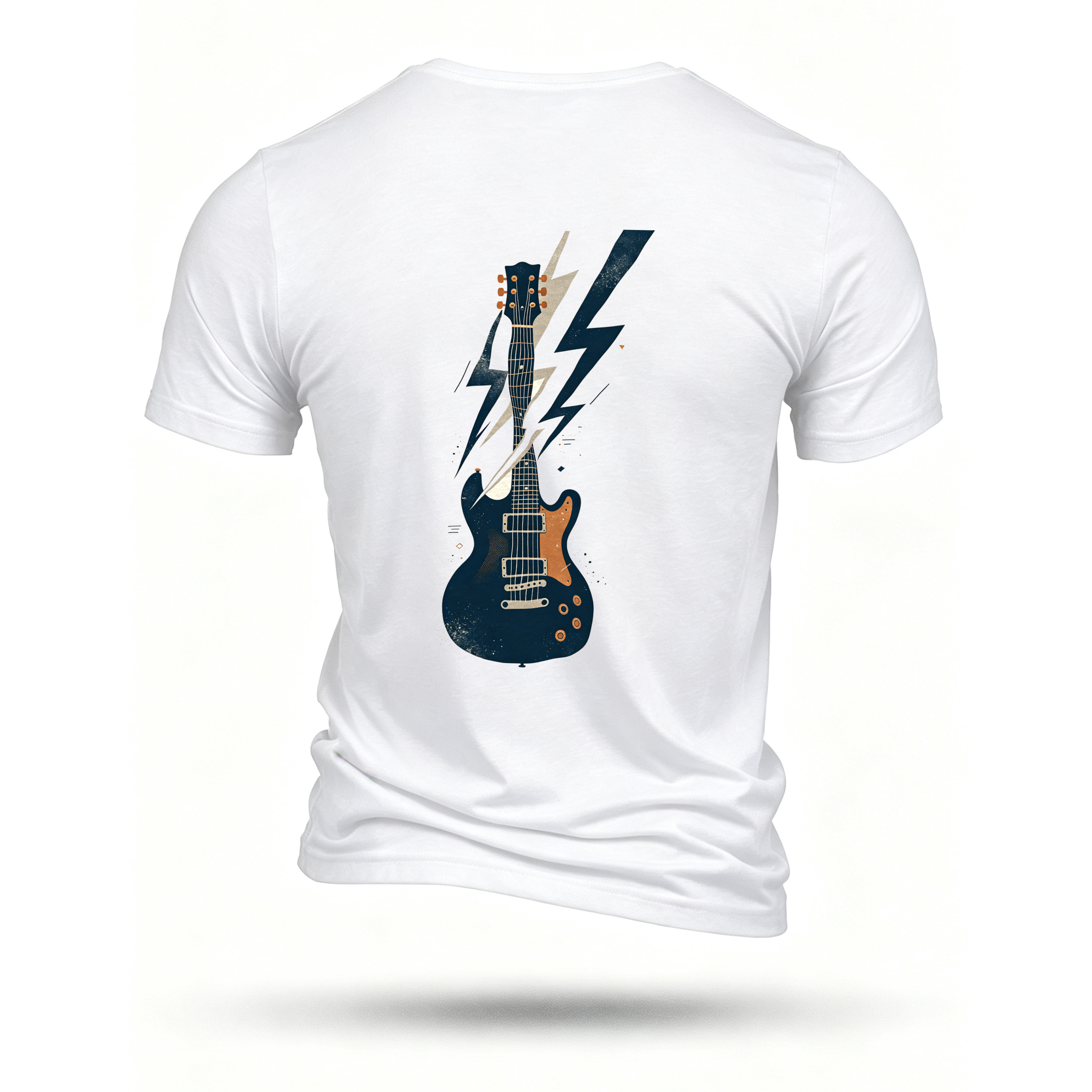 White T-shirt, back print