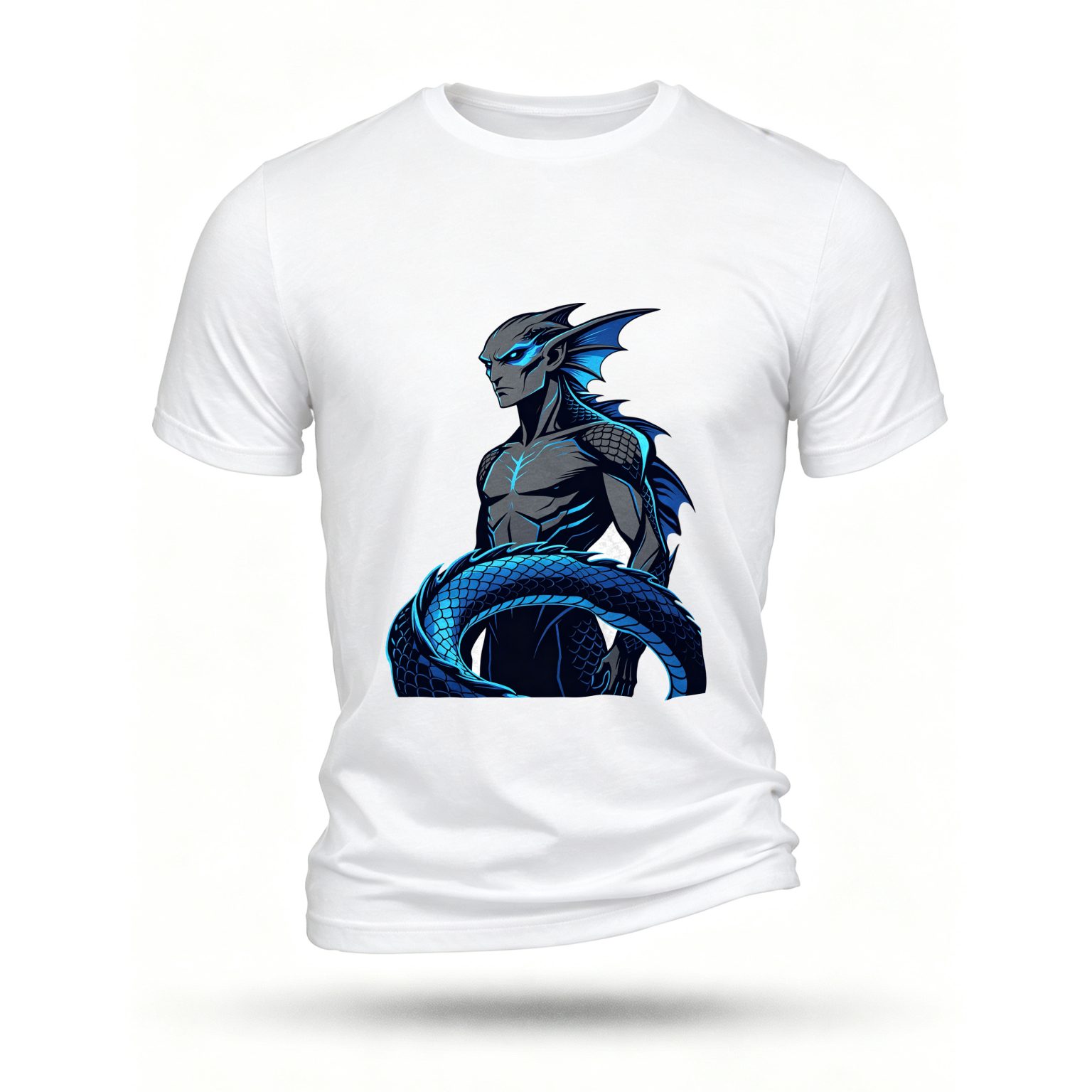 White T-shirt, front print