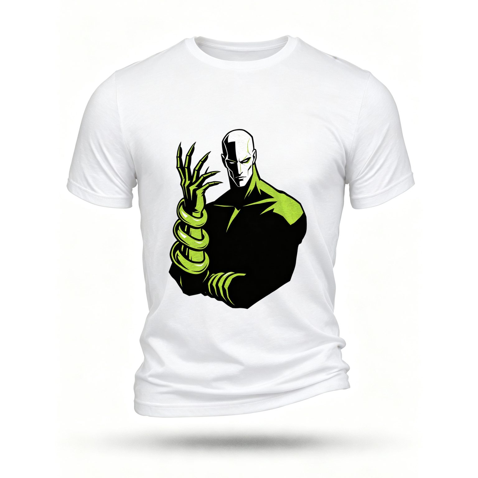 White T-shirt, front print