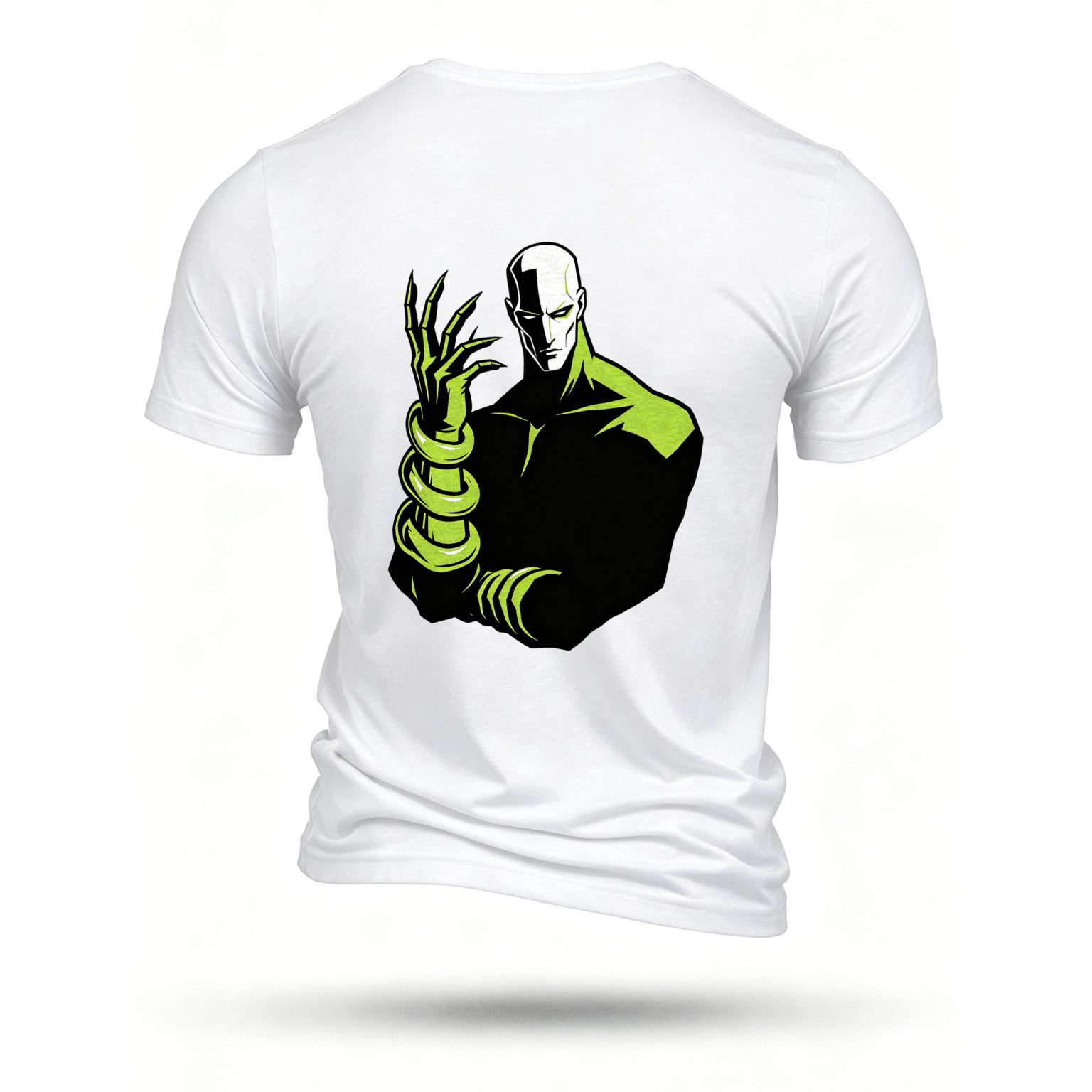 White T-shirt, back print