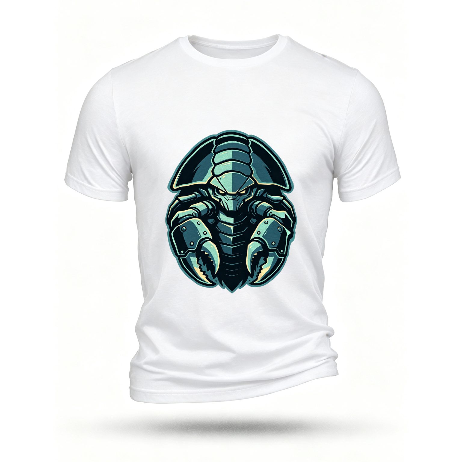White T-shirt, front print