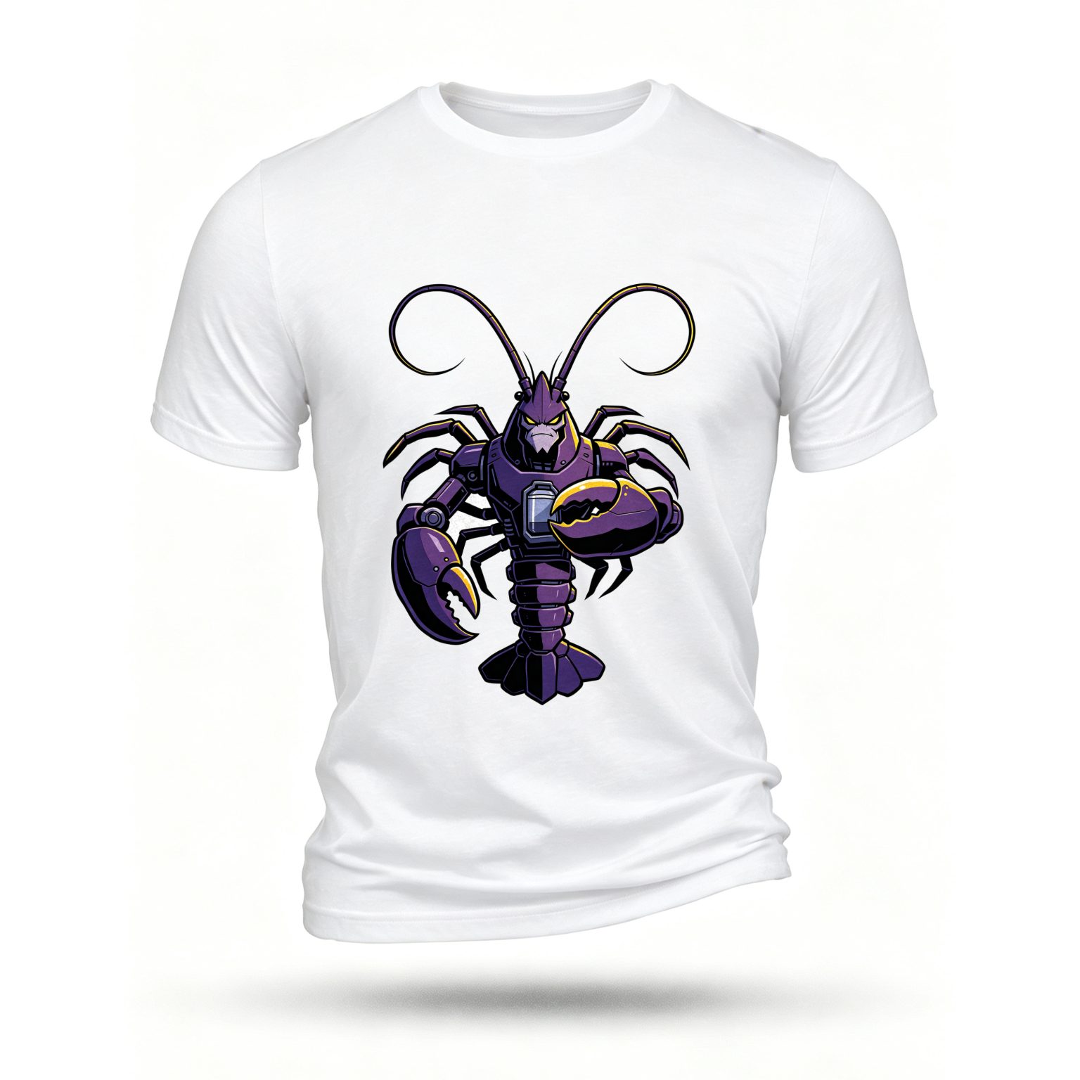White T-shirt, front print