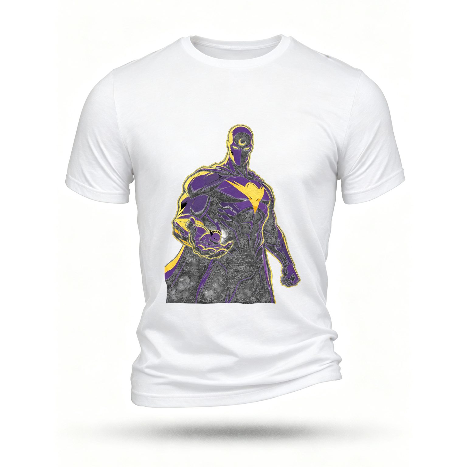 White T-shirt, front print