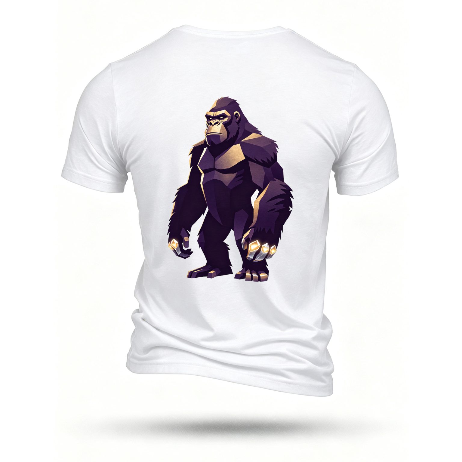 White T-shirt, back print