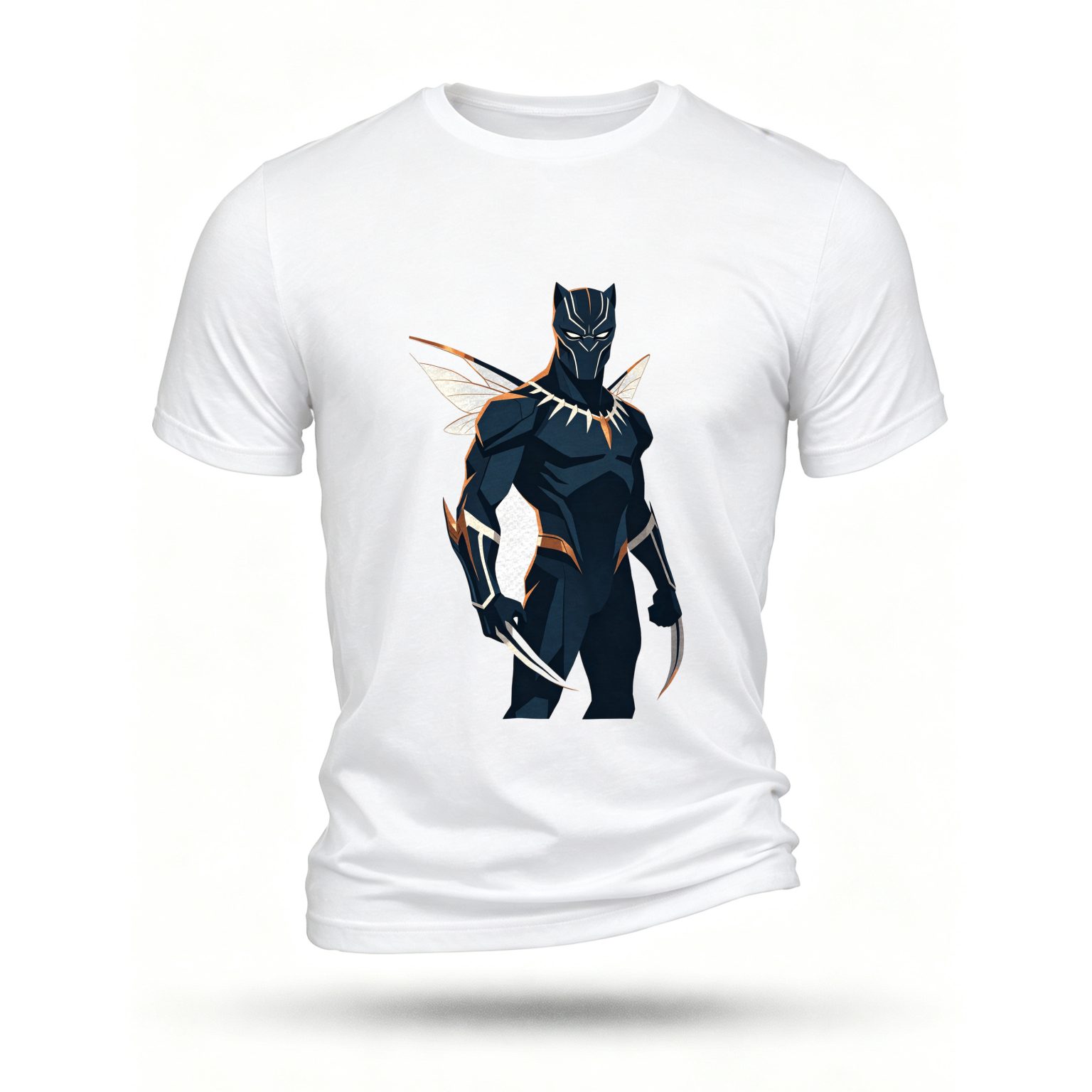 White T-shirt, front print