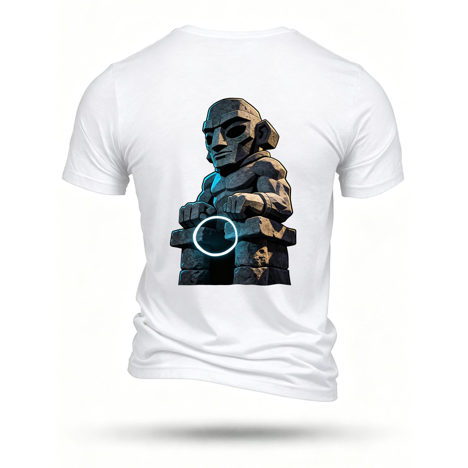 White T-shirt, back print