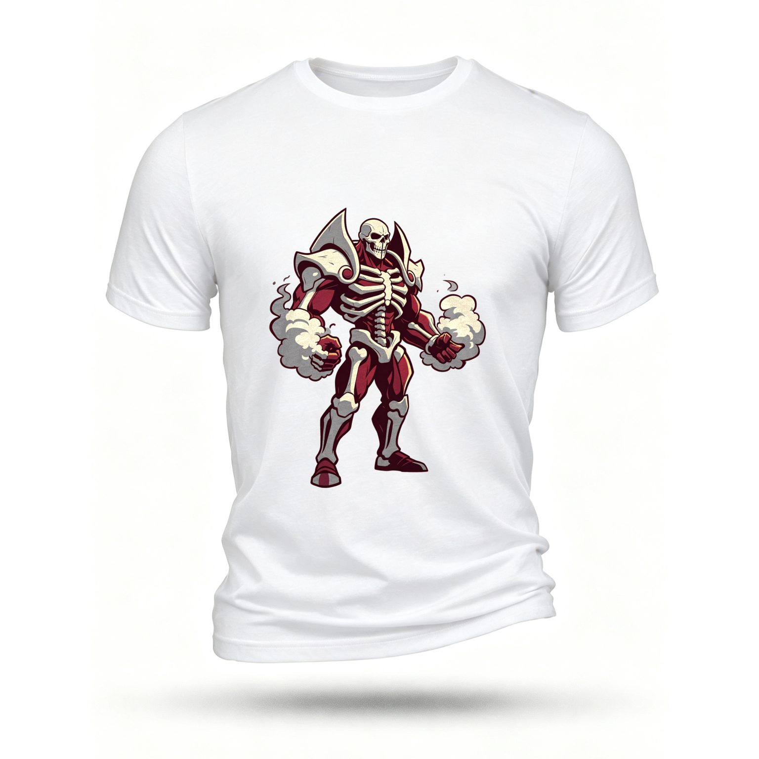 White T-shirt, front print