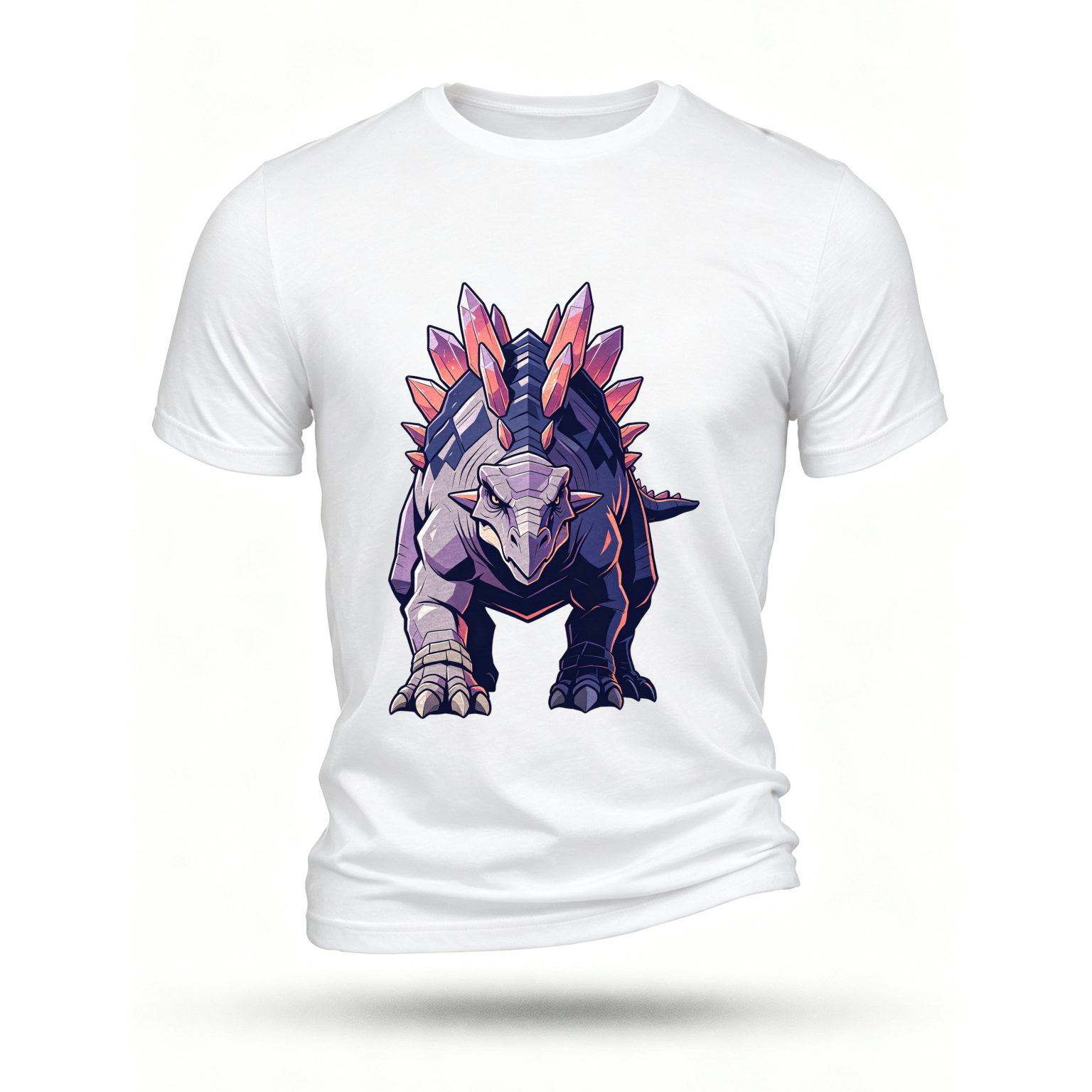 White T-shirt, front print