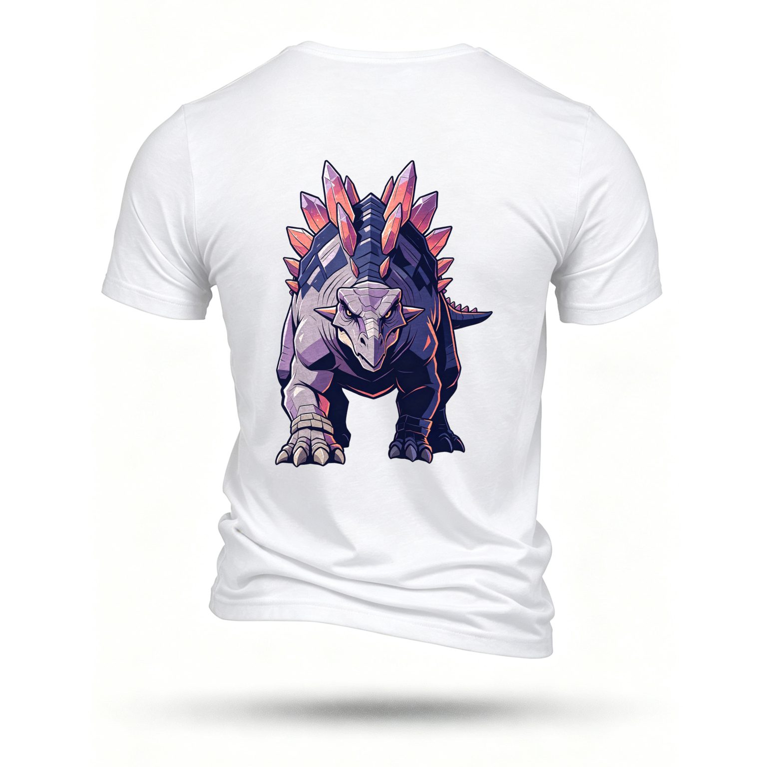 White T-shirt, back print