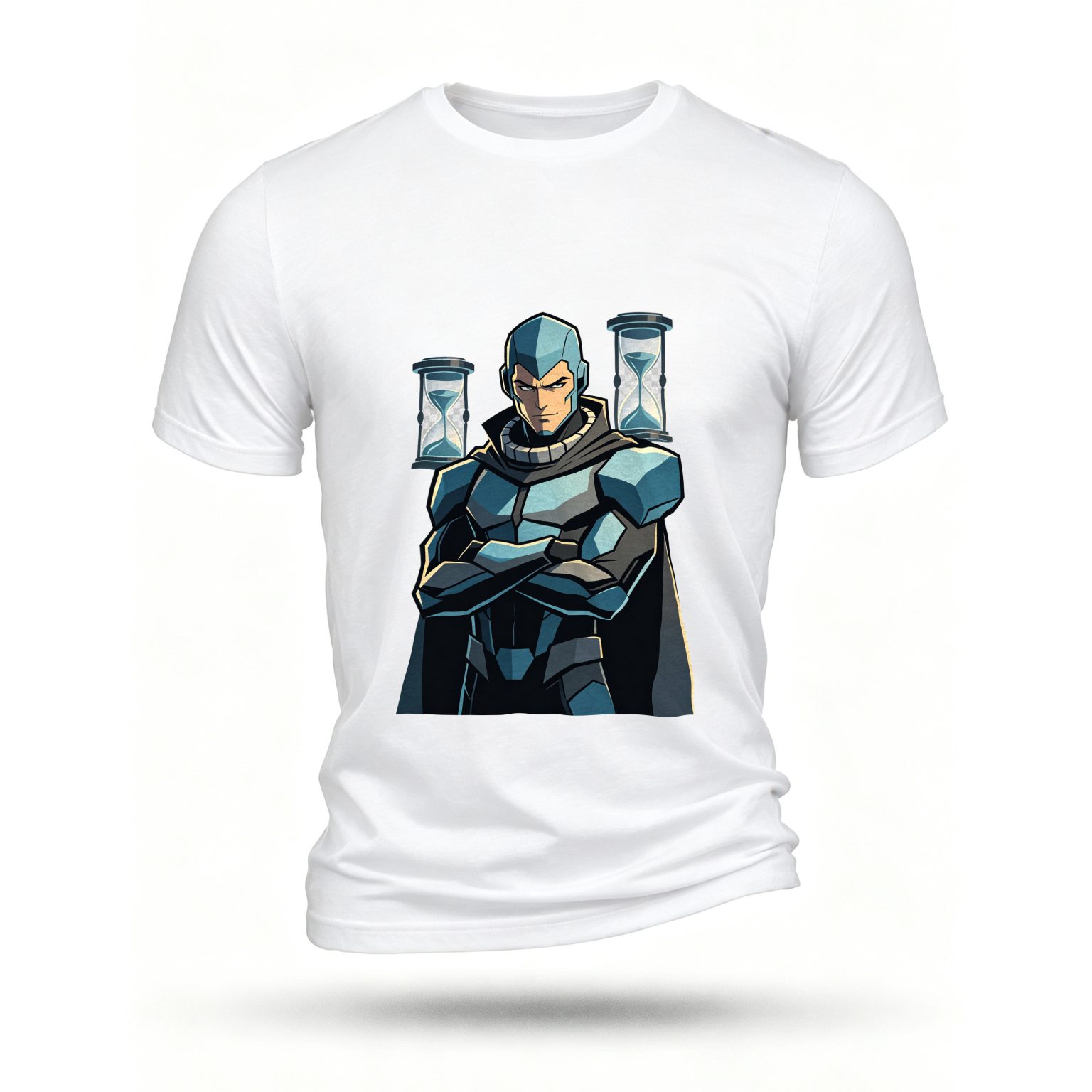 White T-shirt, front print