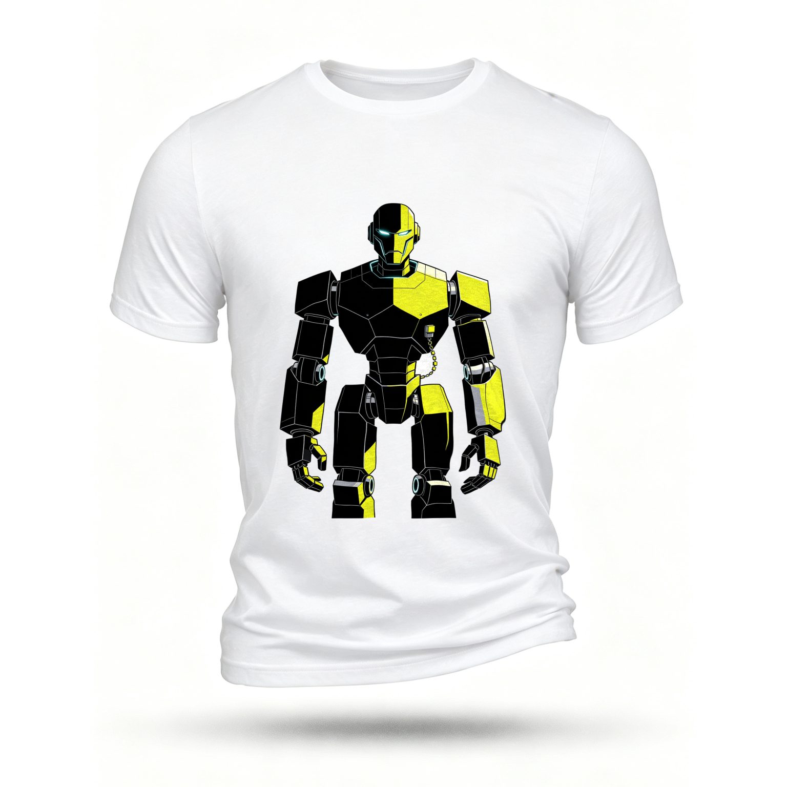 White T-shirt, front print