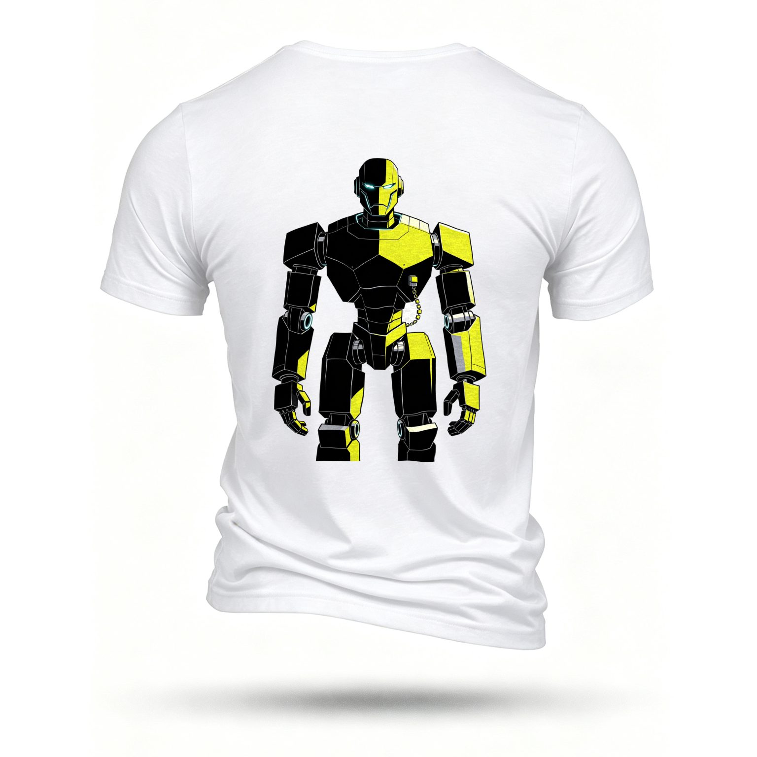 White T-shirt, back print