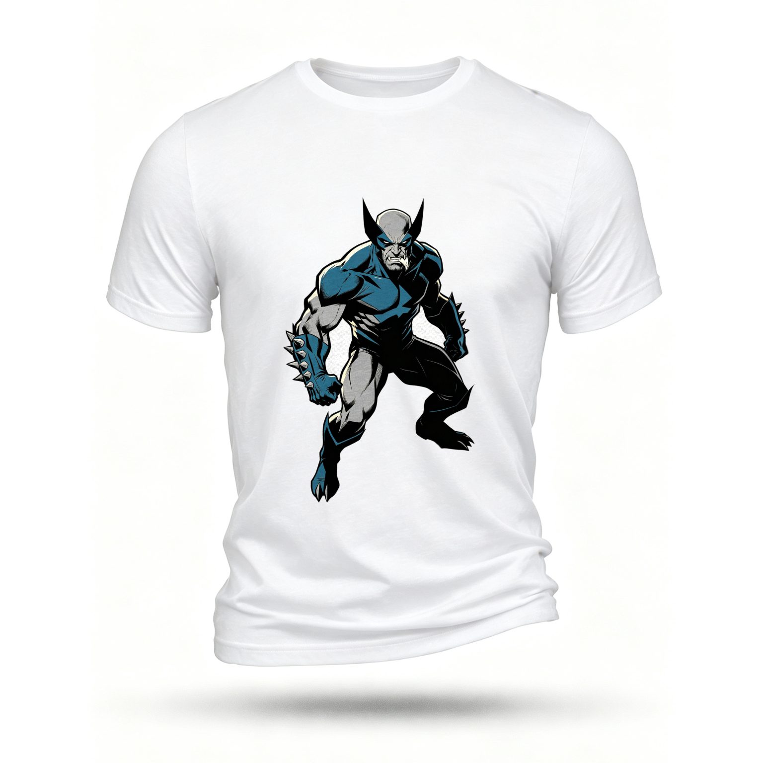White T-shirt, front print