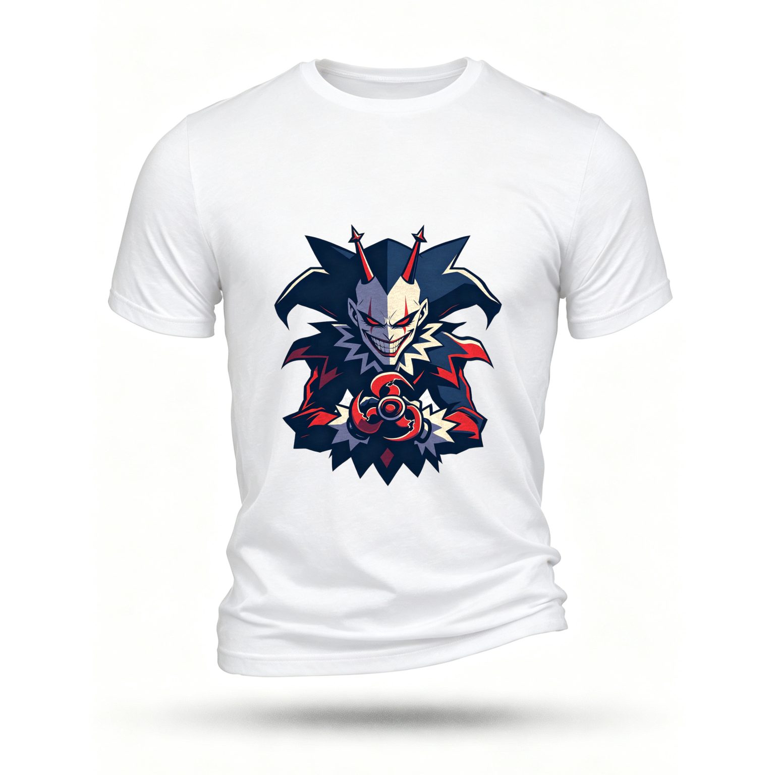 White T-shirt, front print