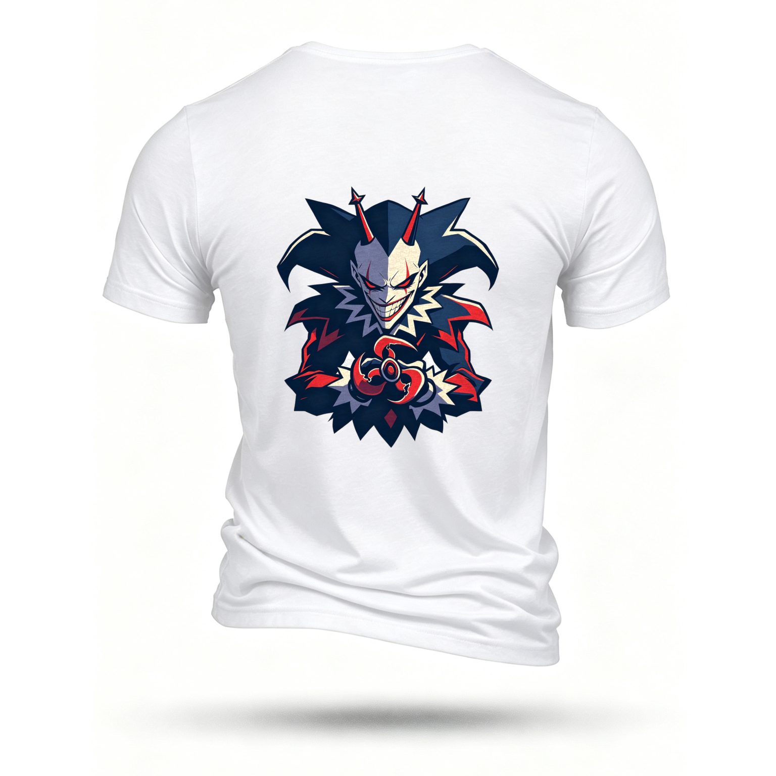 White T-shirt, back print