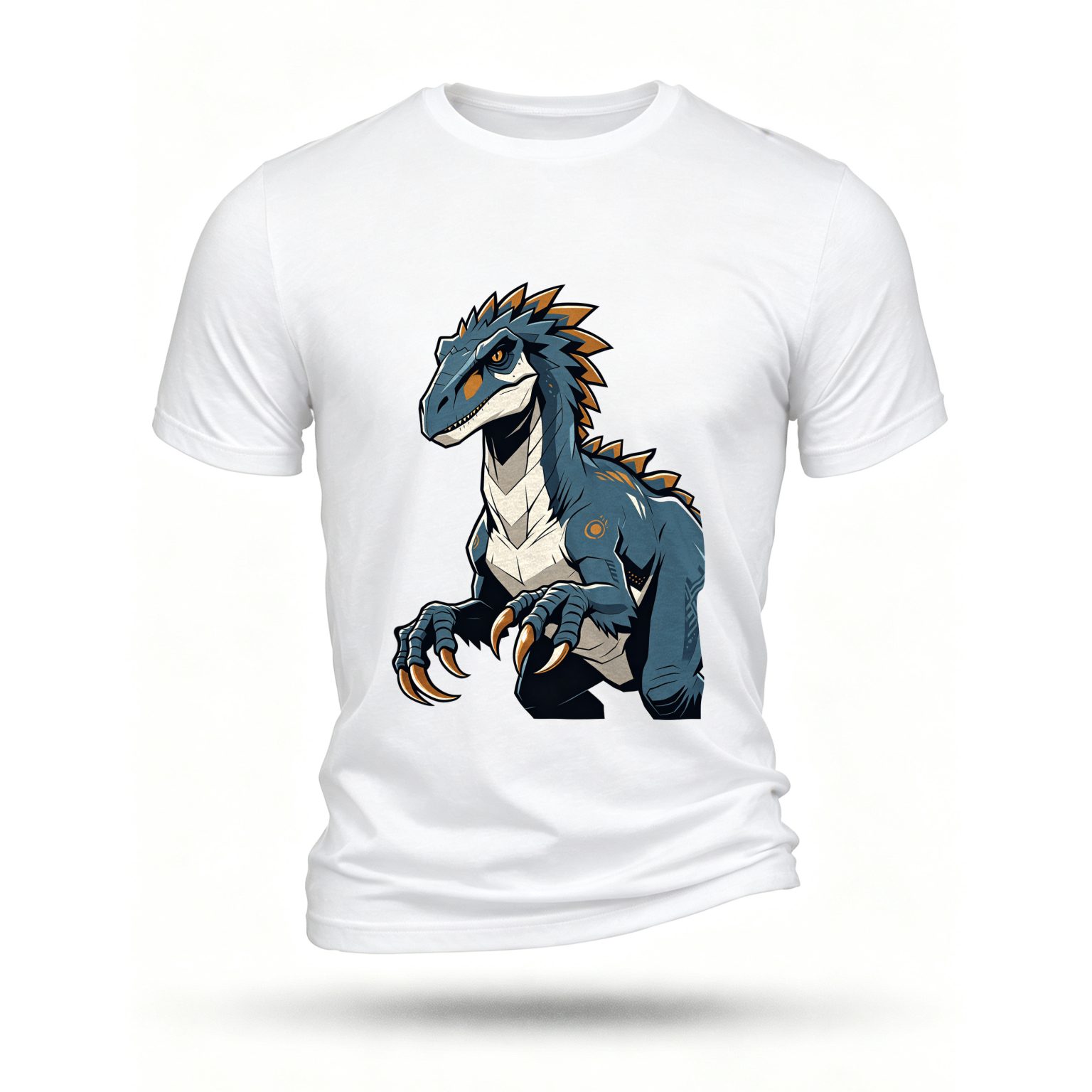 White T-shirt, front print