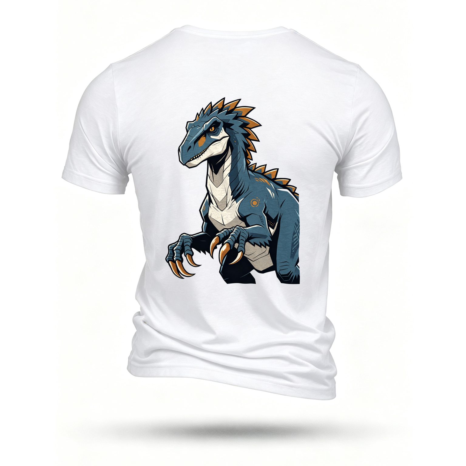 White T-shirt, back print