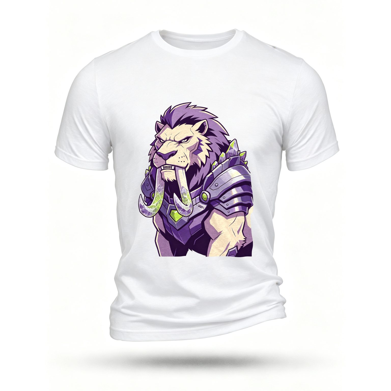 White T-shirt, front print