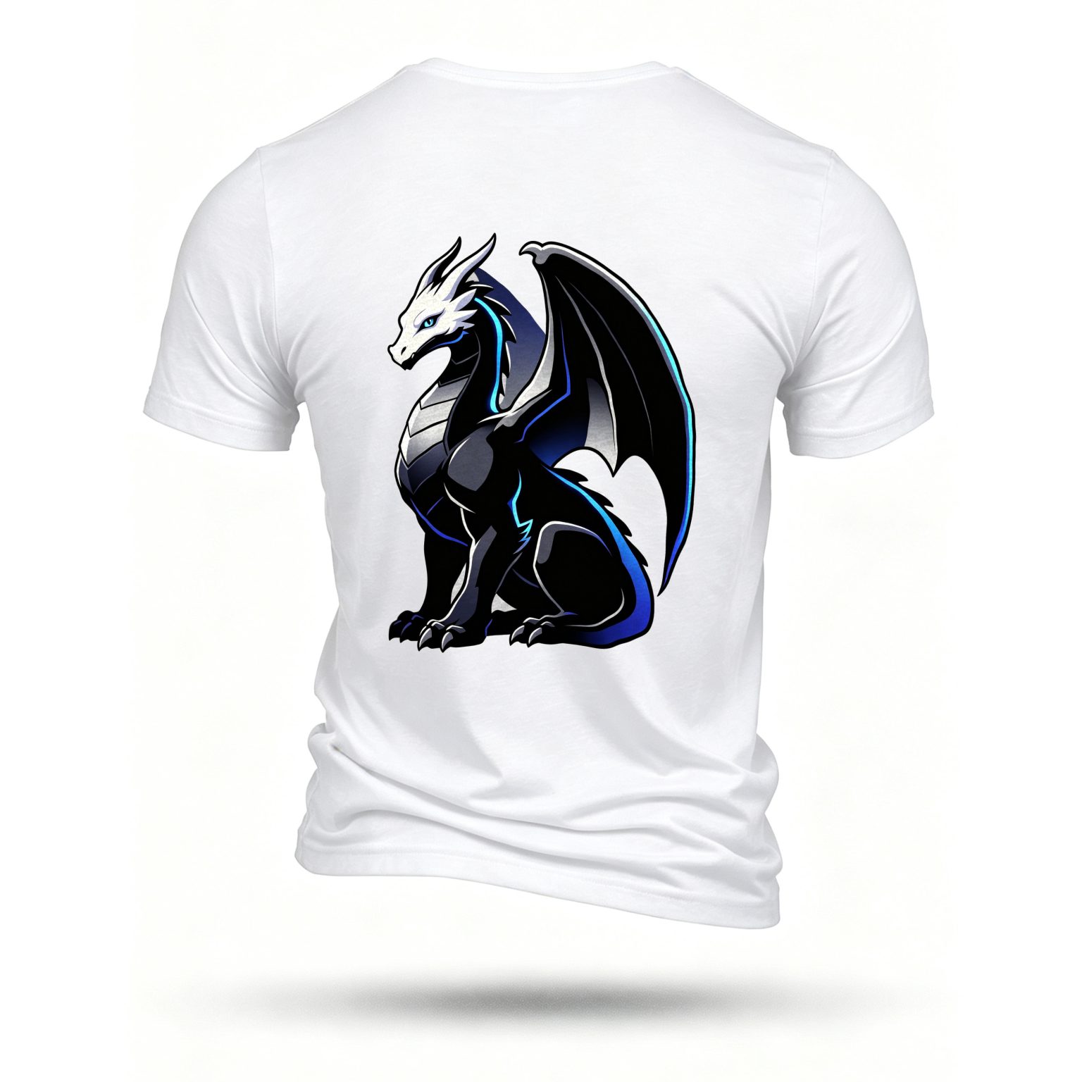 White T-shirt, back print