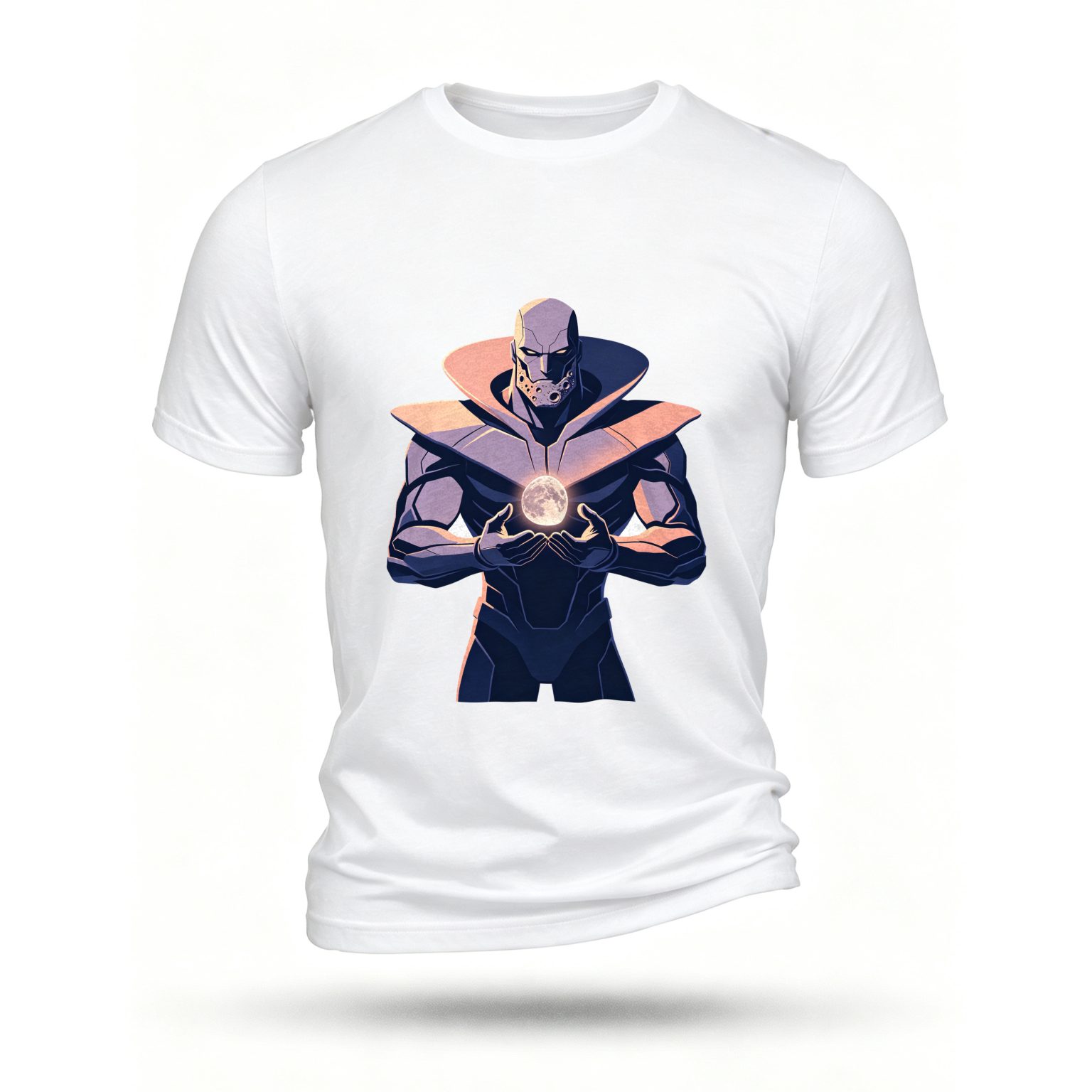 White T-shirt, front print