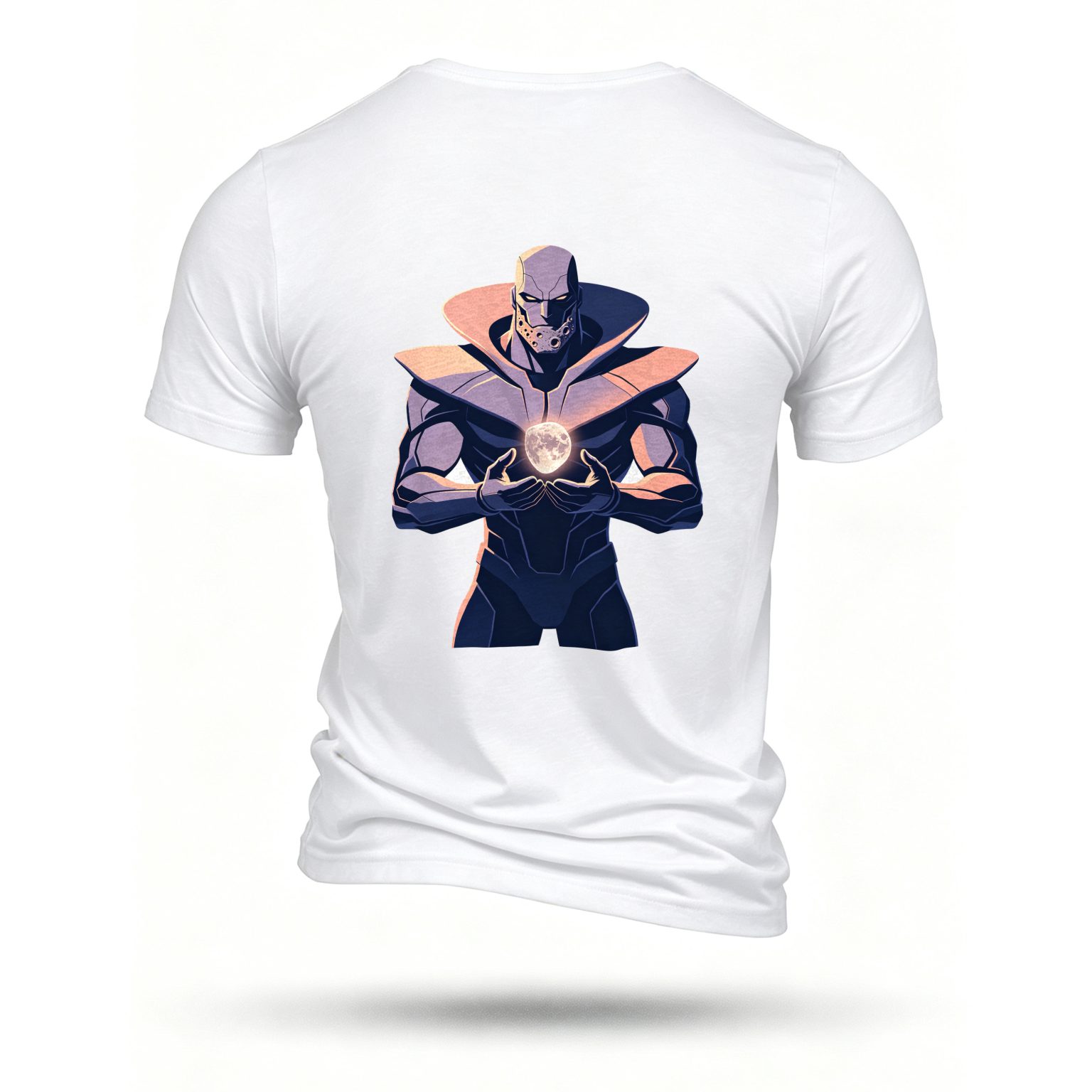 White T-shirt, back print