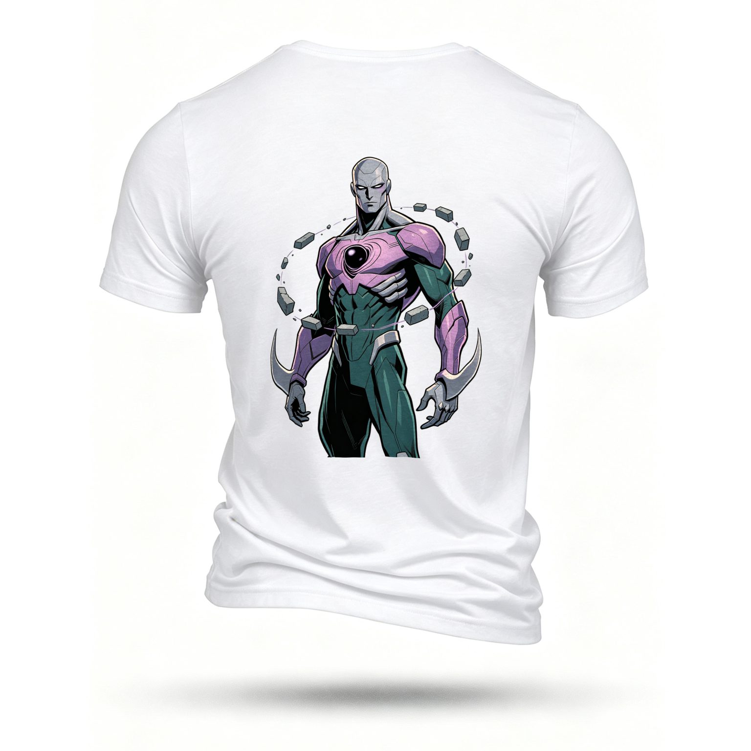 White T-shirt, back print
