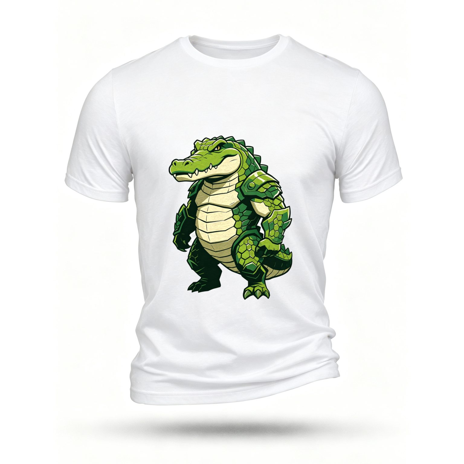 White T-shirt, front print