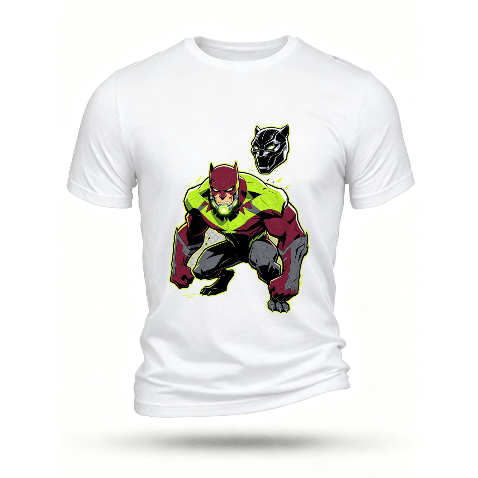 White T-shirt, front print