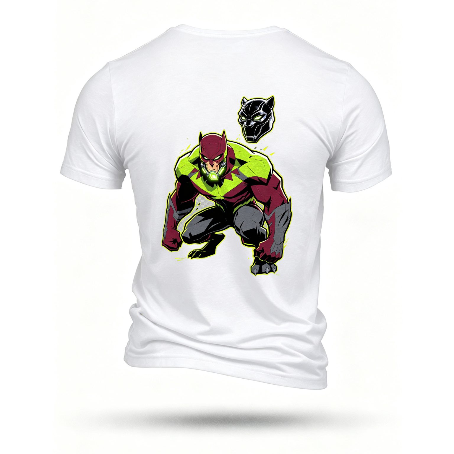 White T-shirt, back print