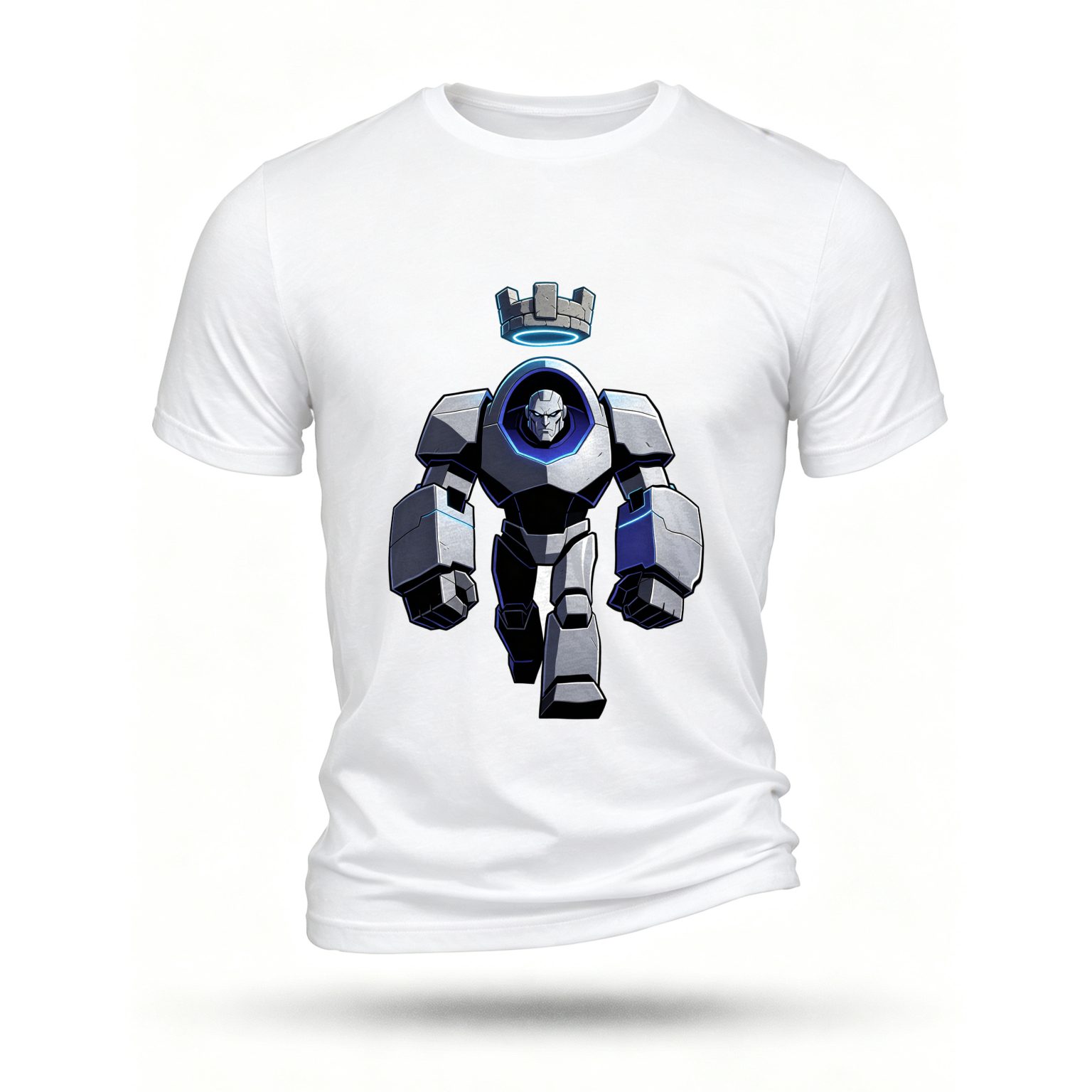 White T-shirt, front print