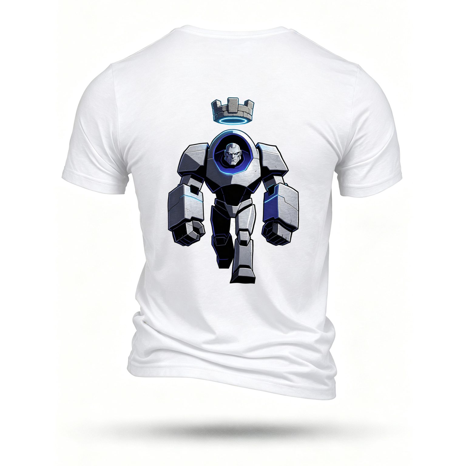 White T-shirt, back print